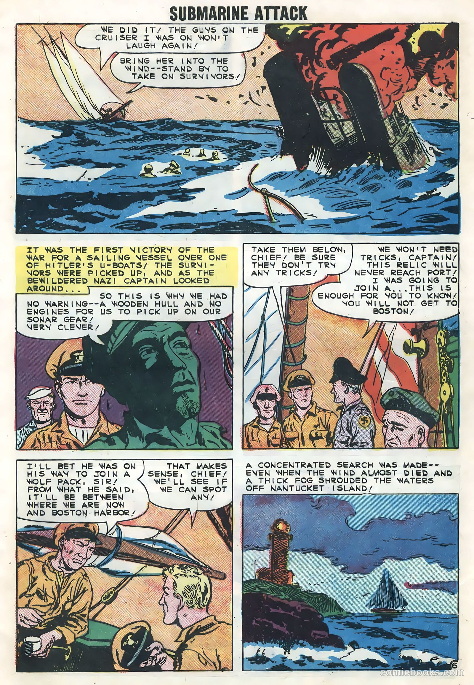 Submarine Attack #18 (1959) — page 9 of 36
