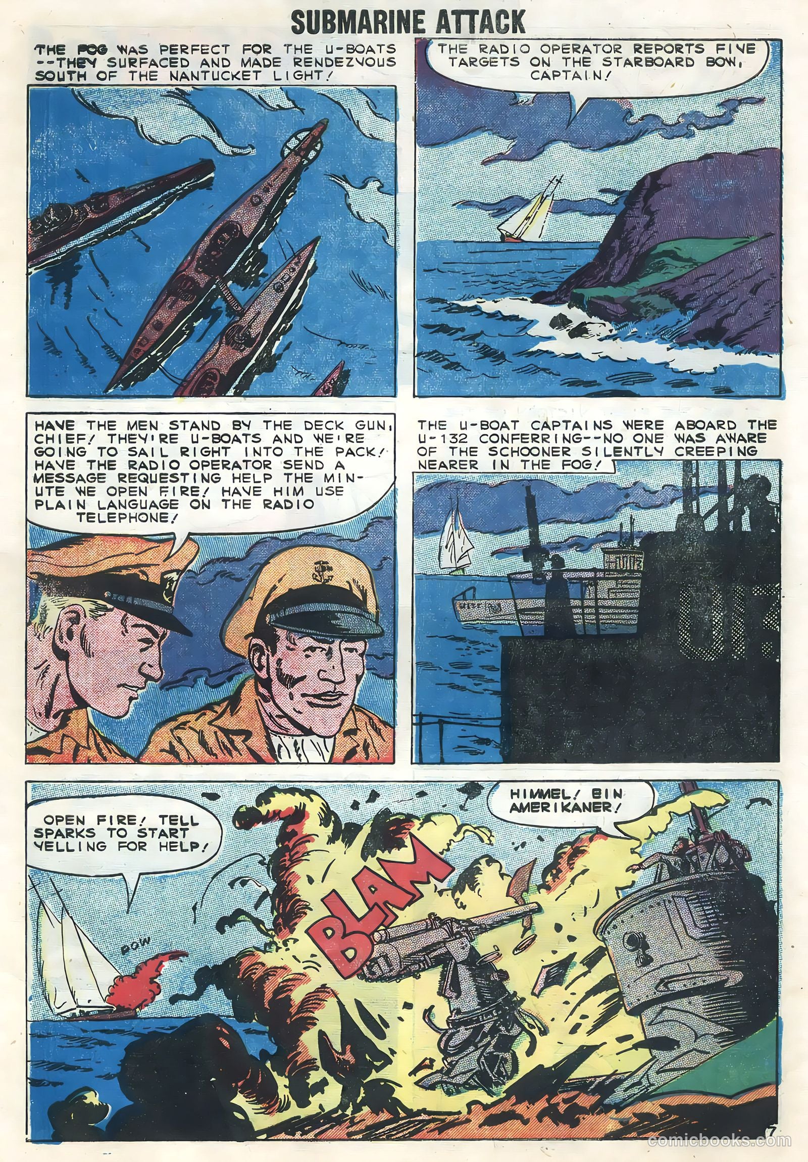 Submarine Attack #18 (1959) — page 10 of 36