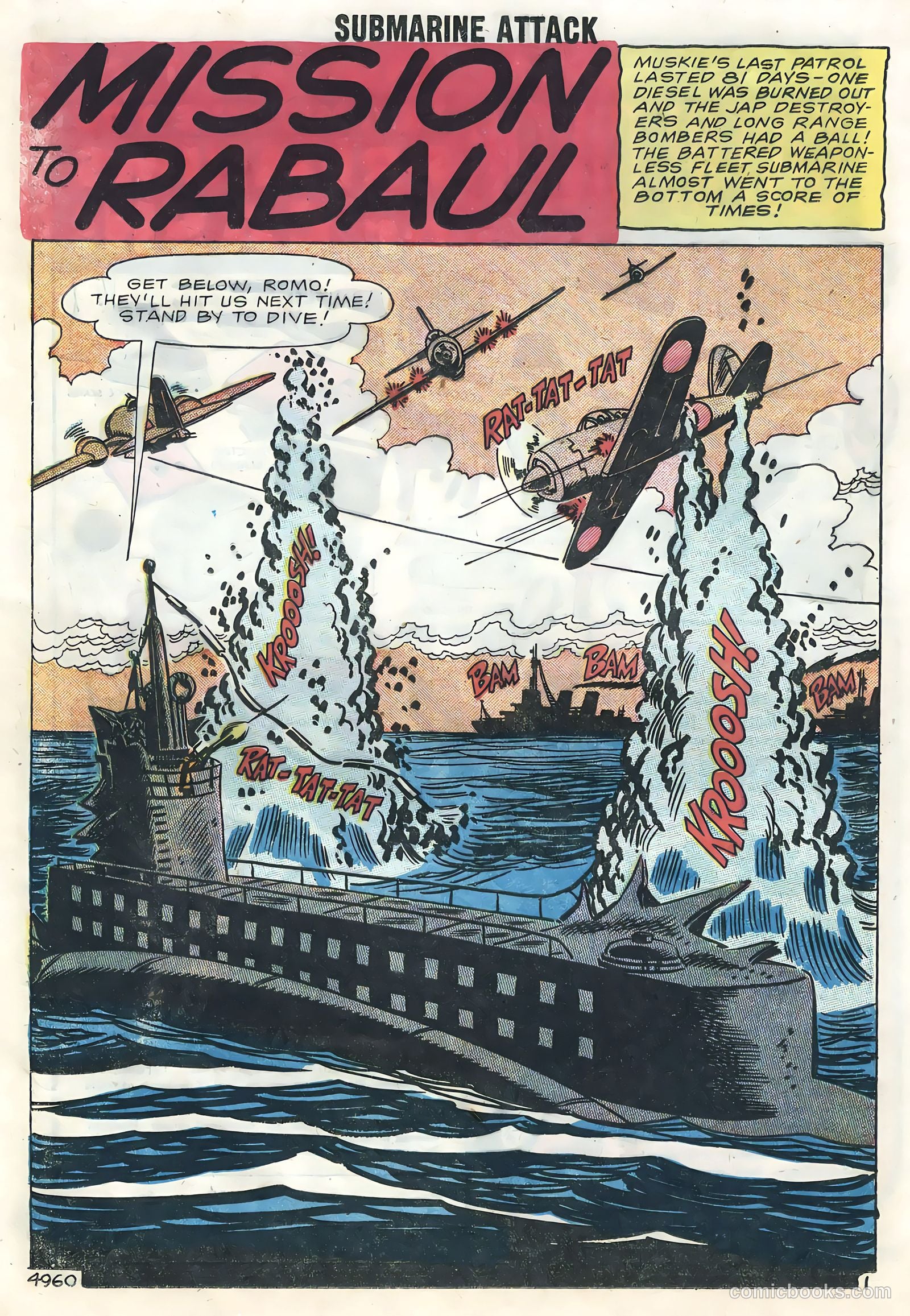 Submarine Attack #18 (1959) — page 16 of 36