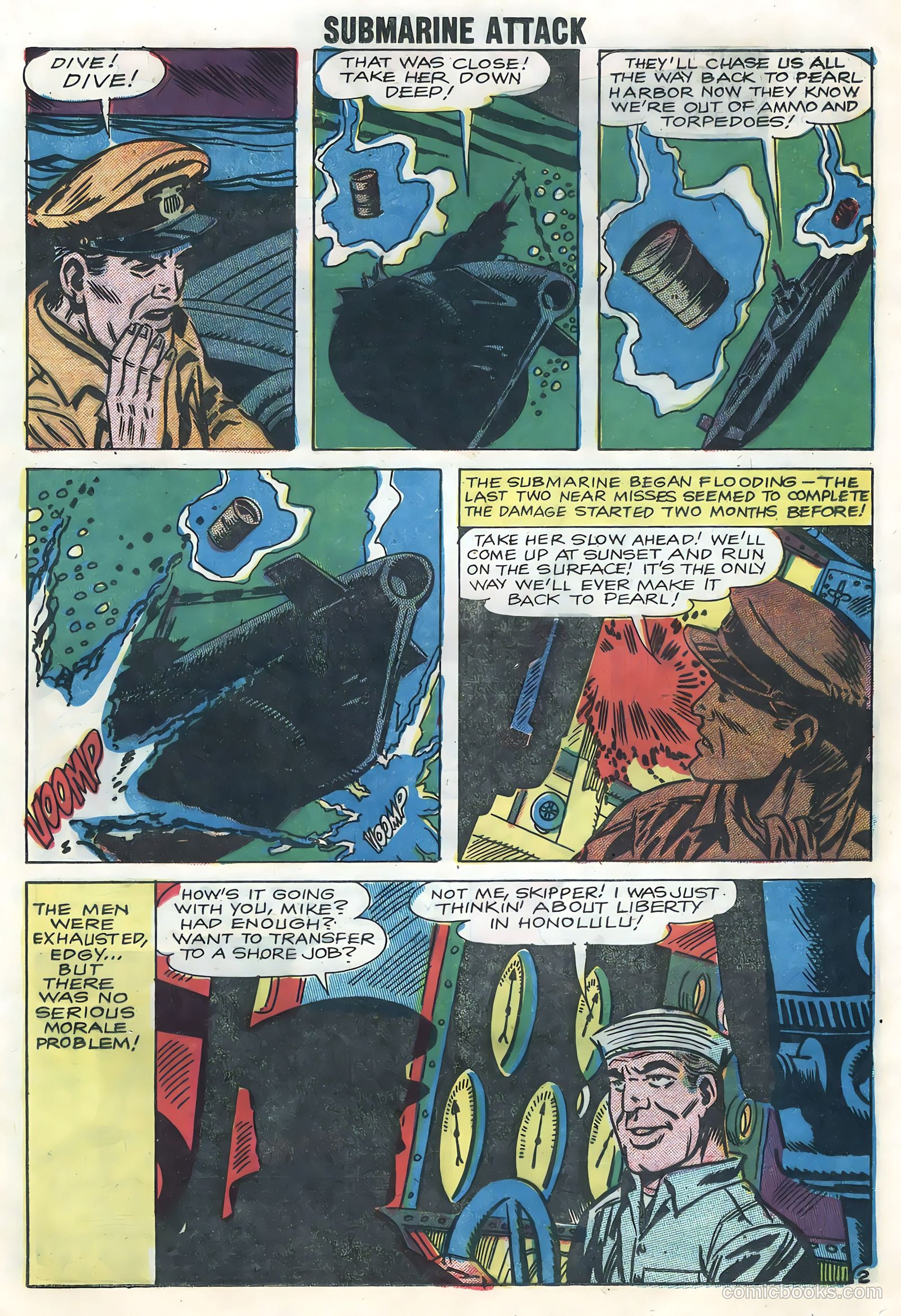 Submarine Attack #18 (1959) — page 17 of 36