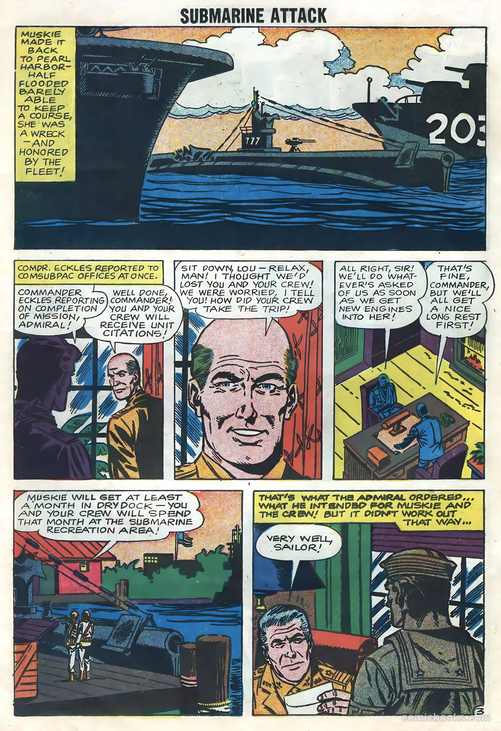 Submarine Attack #18 (1959) — page 18 of 36