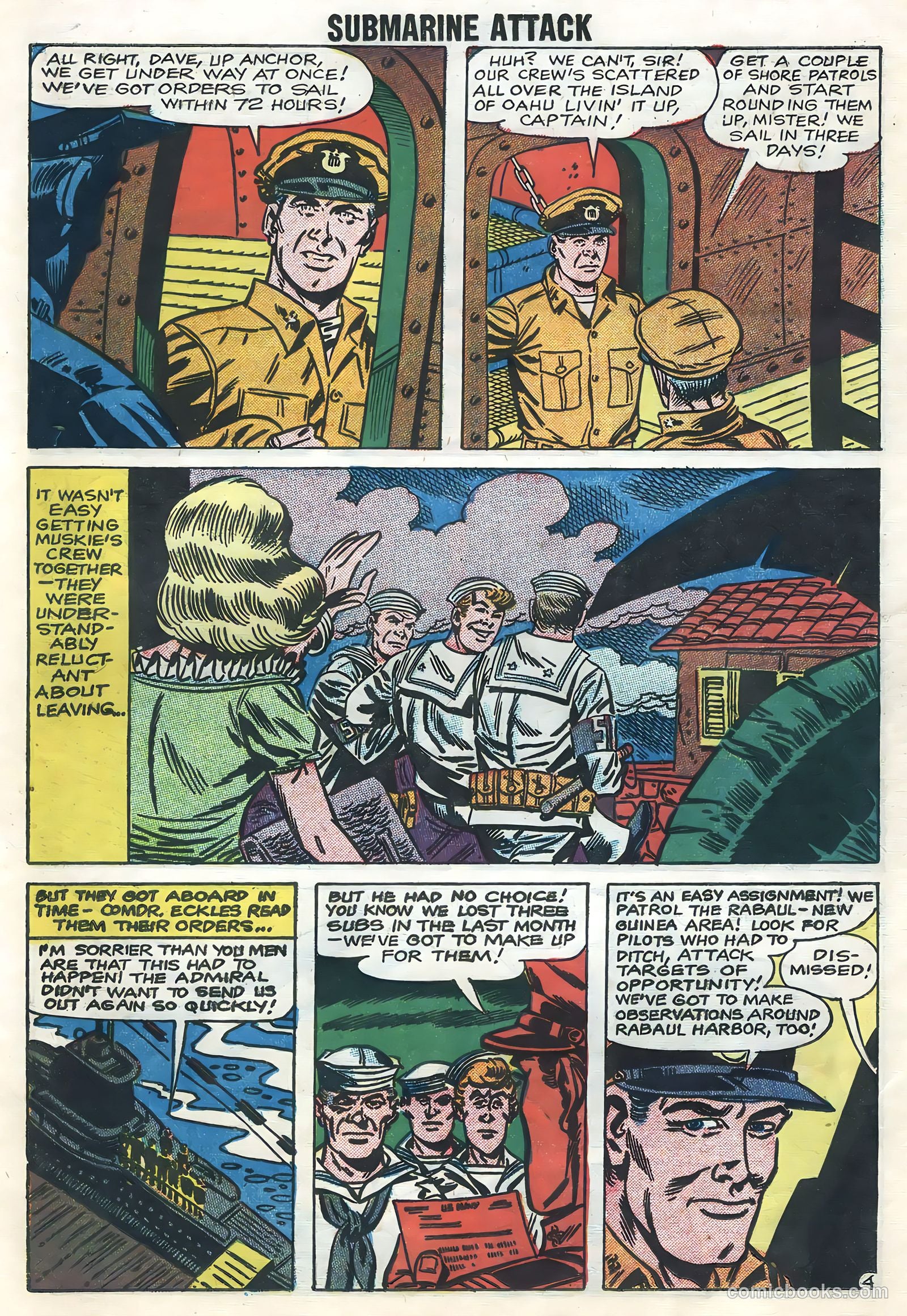 Submarine Attack #18 (1959) — page 19 of 36