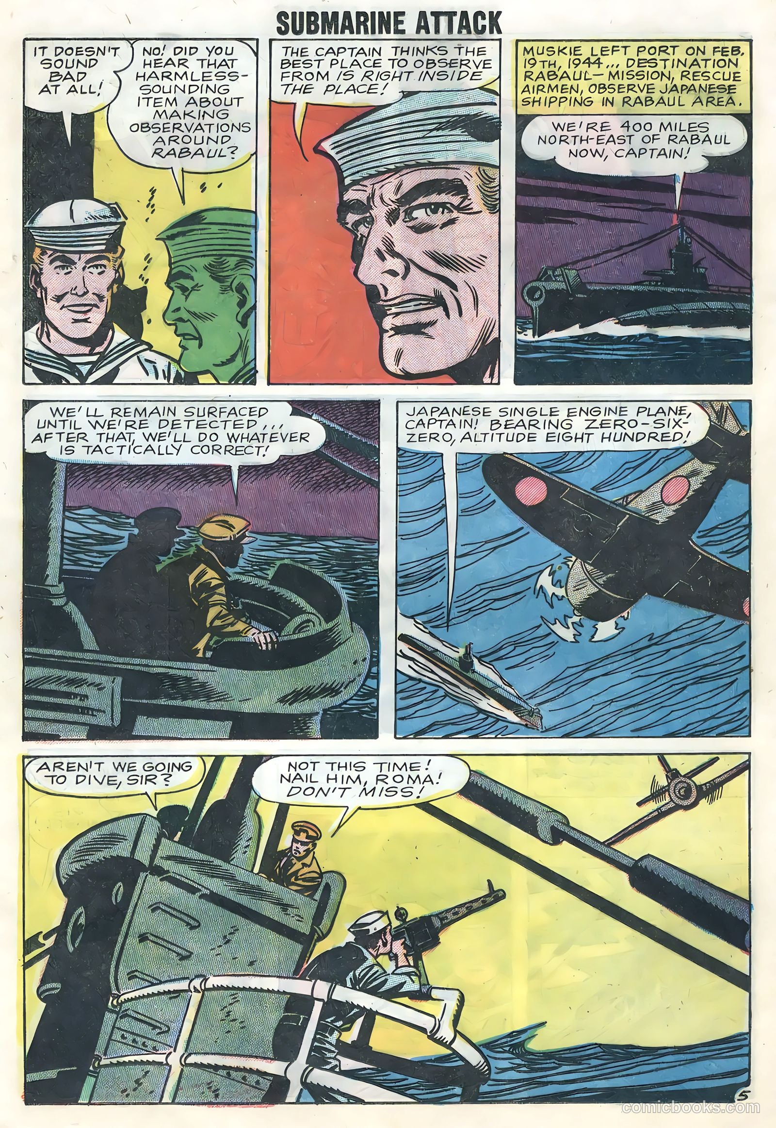 Submarine Attack #18 (1959) — page 20 of 36