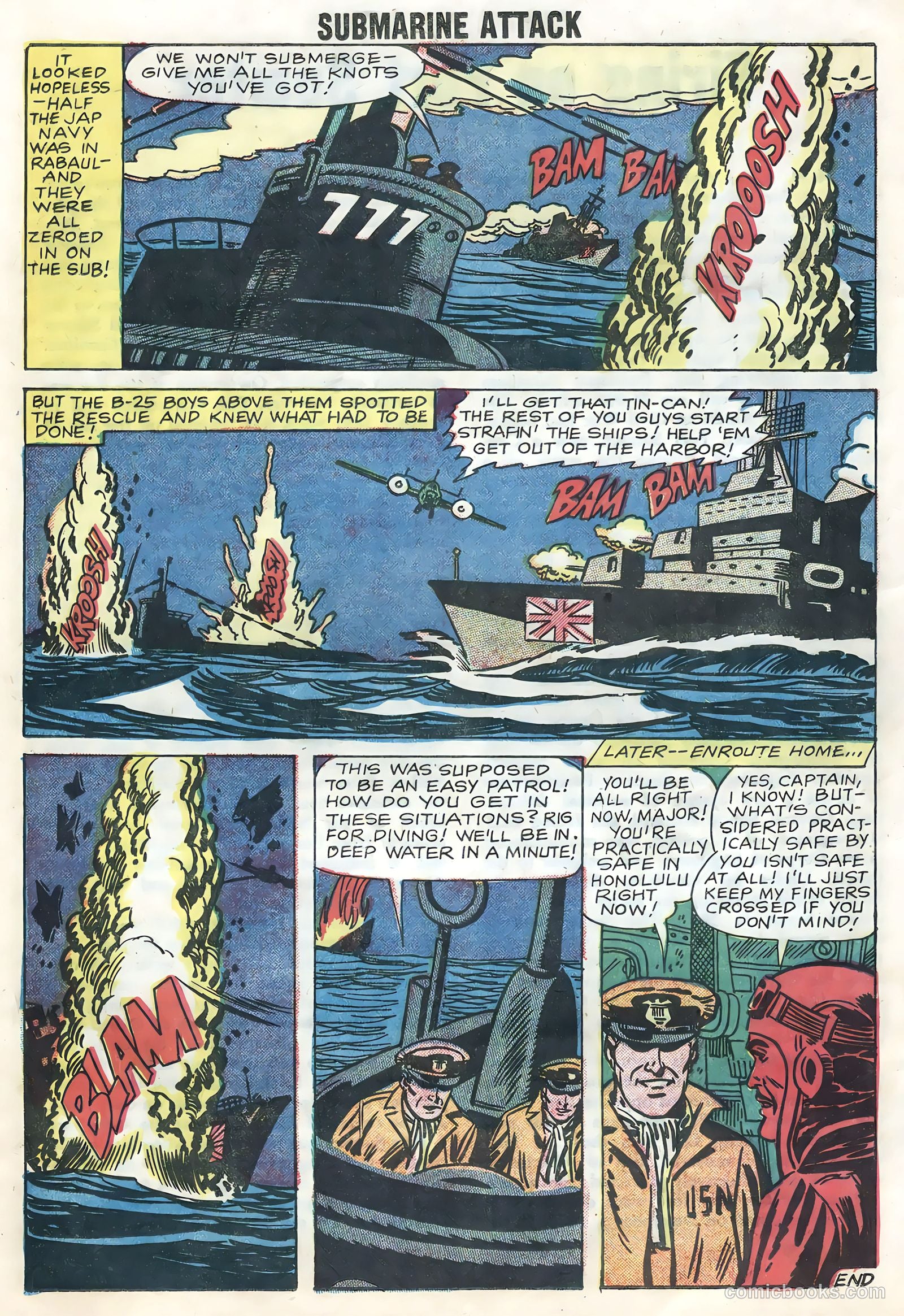 Submarine Attack #18 (1959) — page 25 of 36