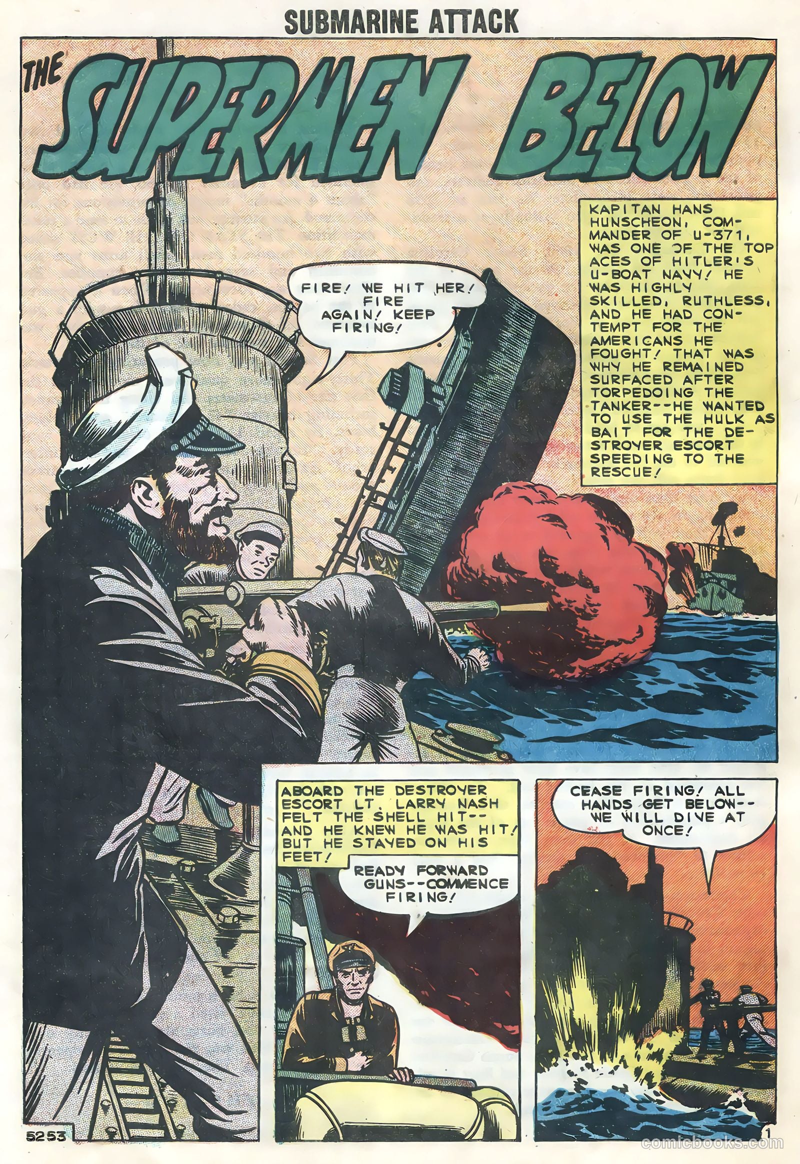 Submarine Attack #18 (1959) — page 28 of 36