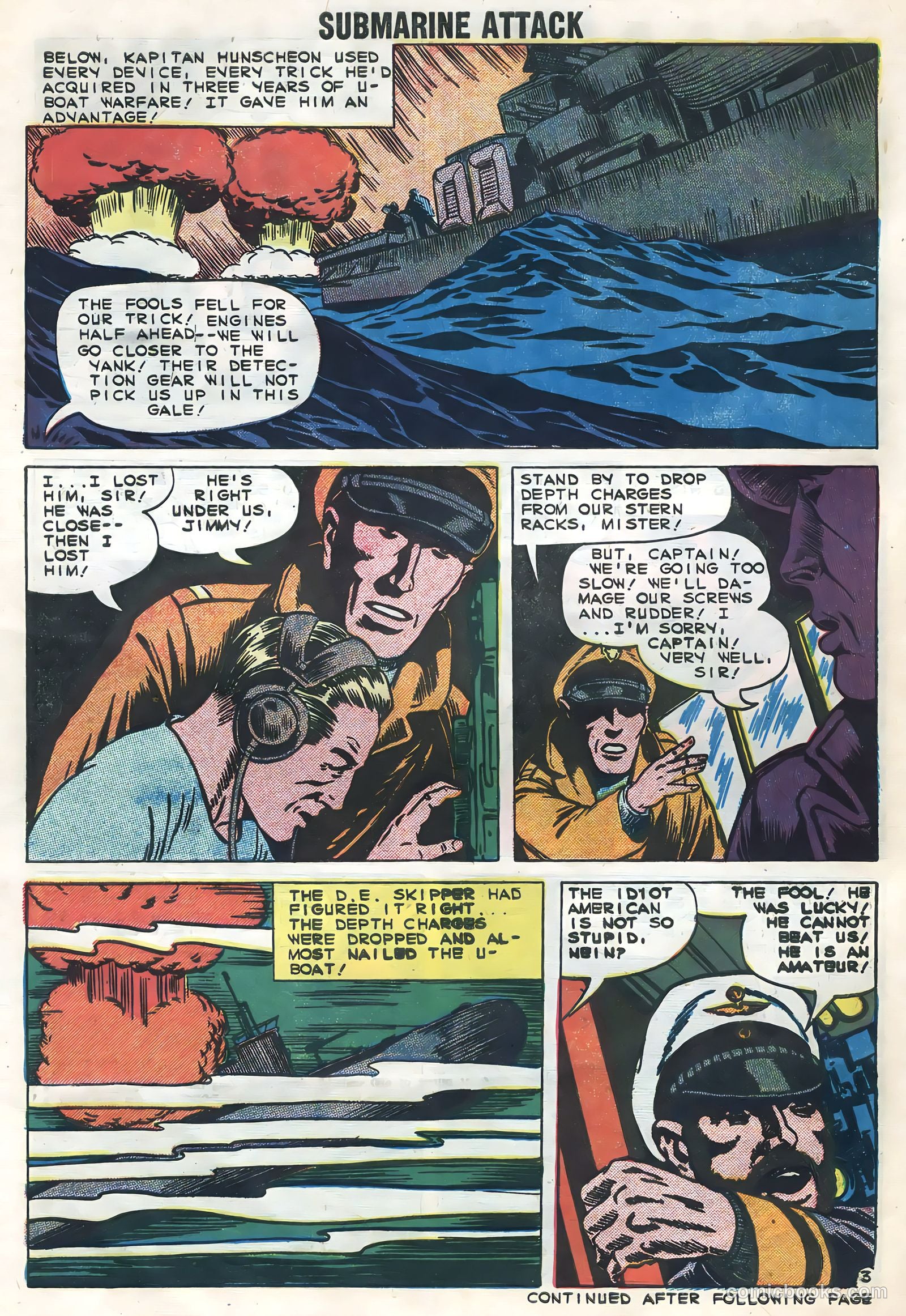 Submarine Attack #18 (1959) — page 30 of 36