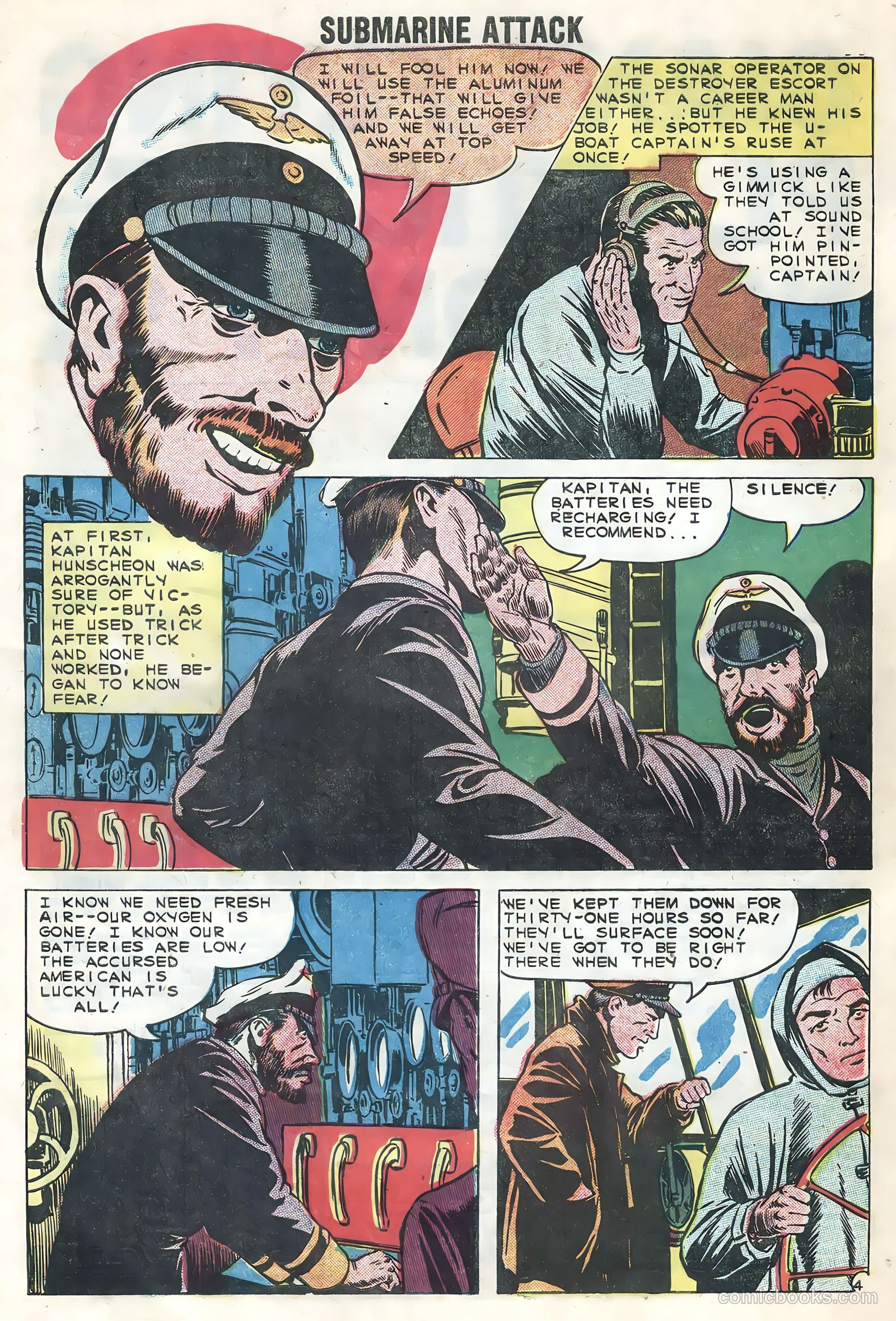 Submarine Attack #18 (1959) — page 32 of 36