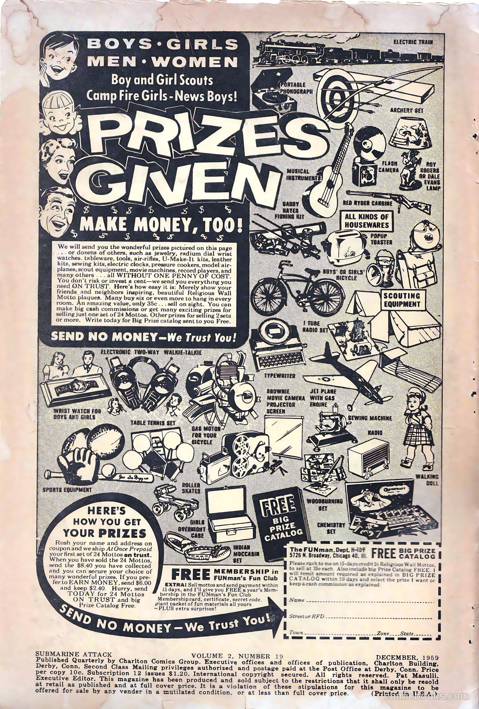 Submarine Attack #19 (1959) — page 2 of 37