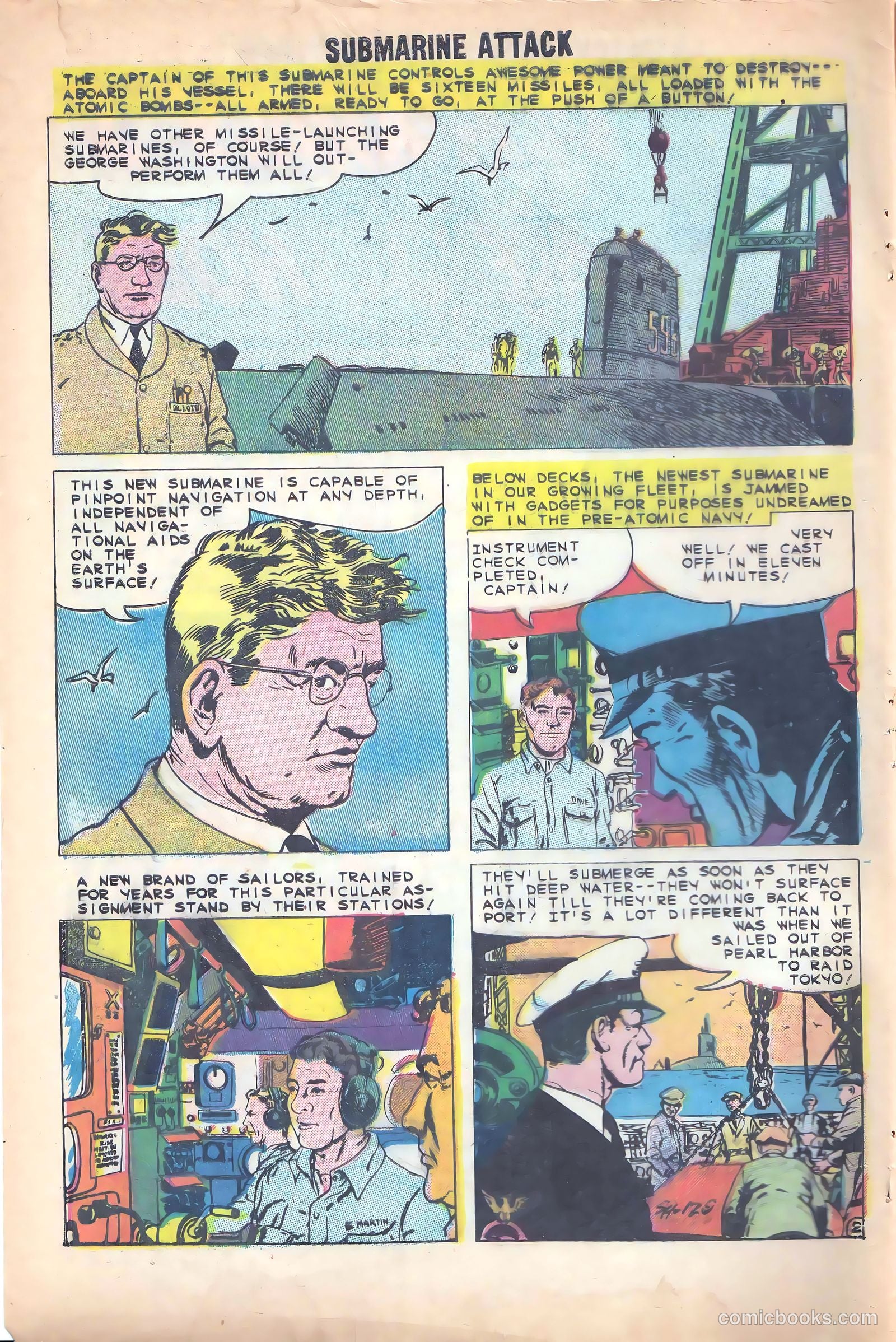 Submarine Attack #19 (1959) — page 4 of 37