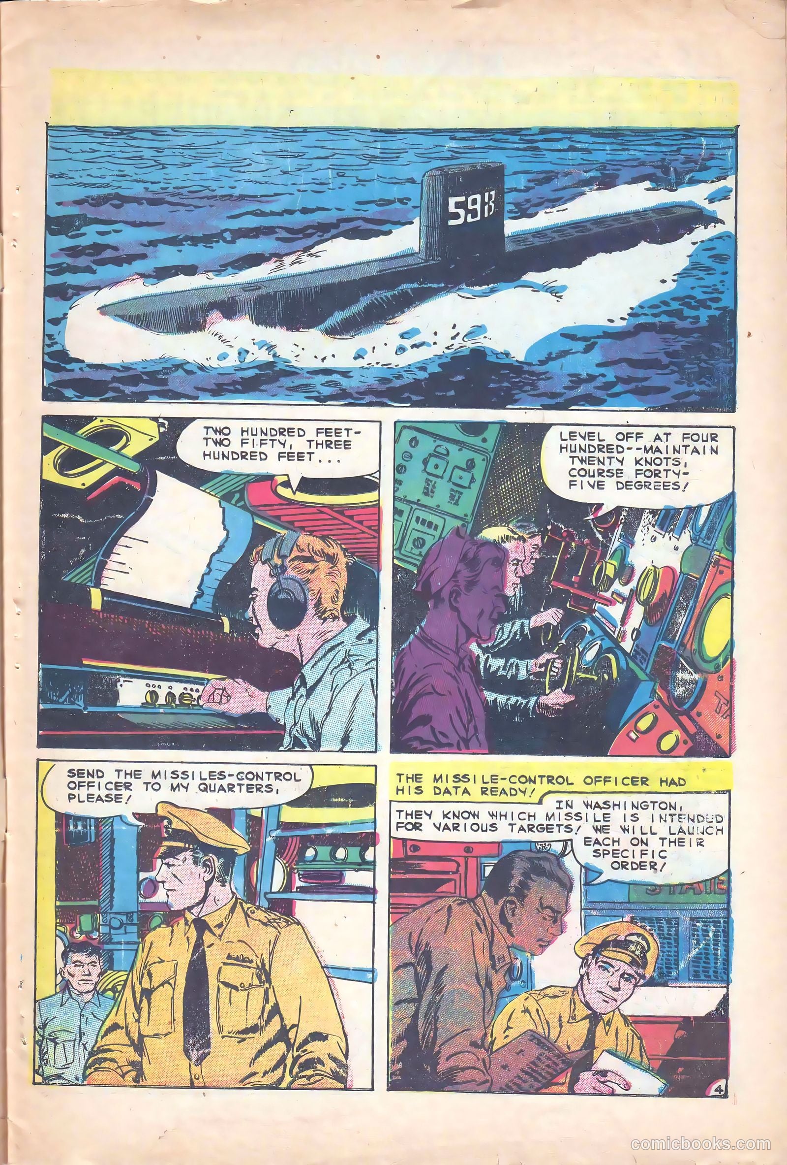 Submarine Attack #19 (1959) — page 7 of 37
