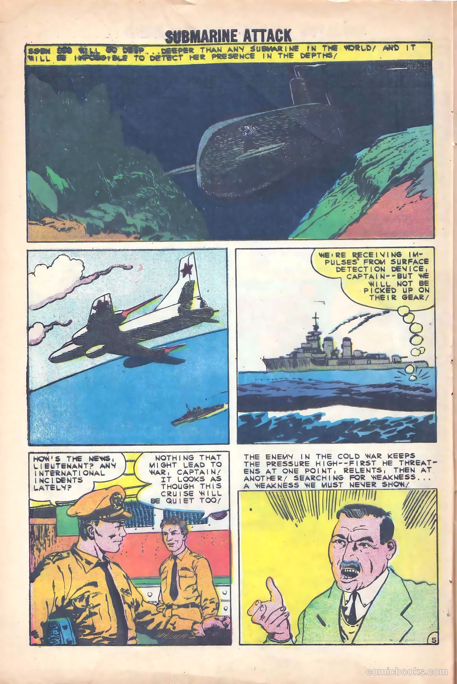 Submarine Attack #19 (1959) — page 8 of 37
