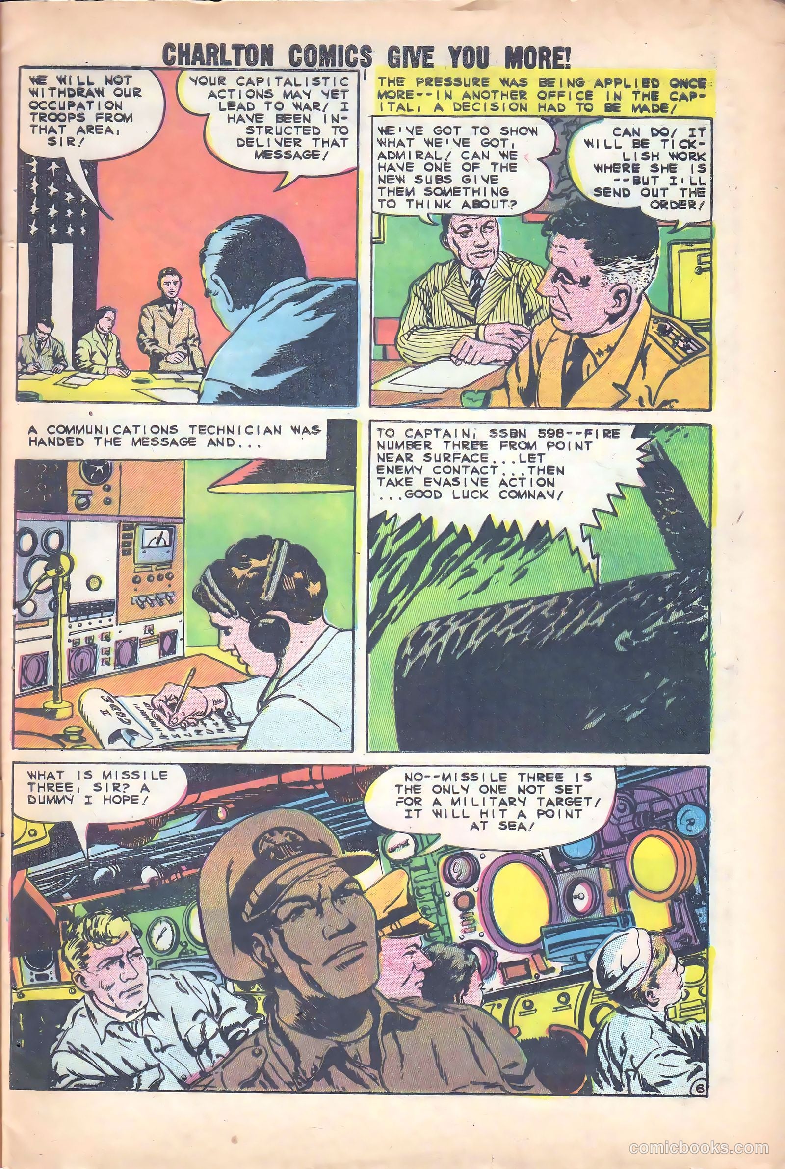 Submarine Attack #19 (1959) — page 9 of 37