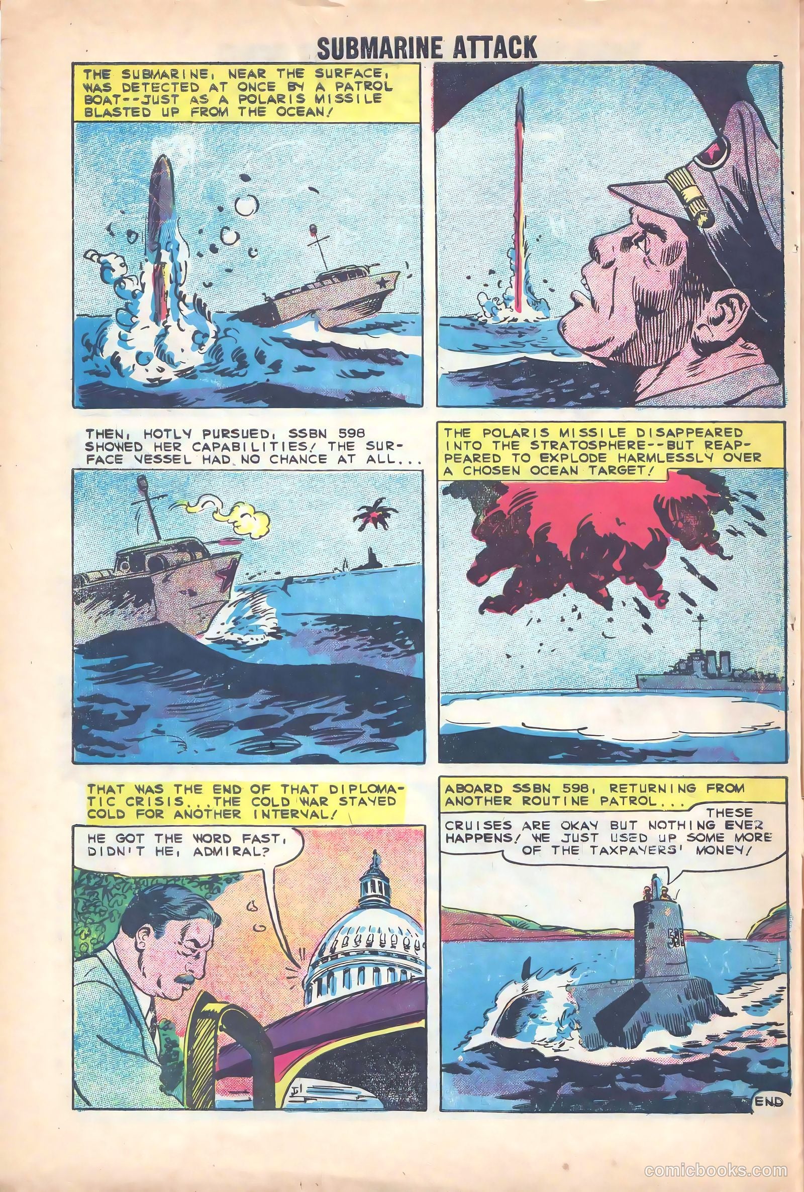 Submarine Attack #19 (1959) — page 10 of 37