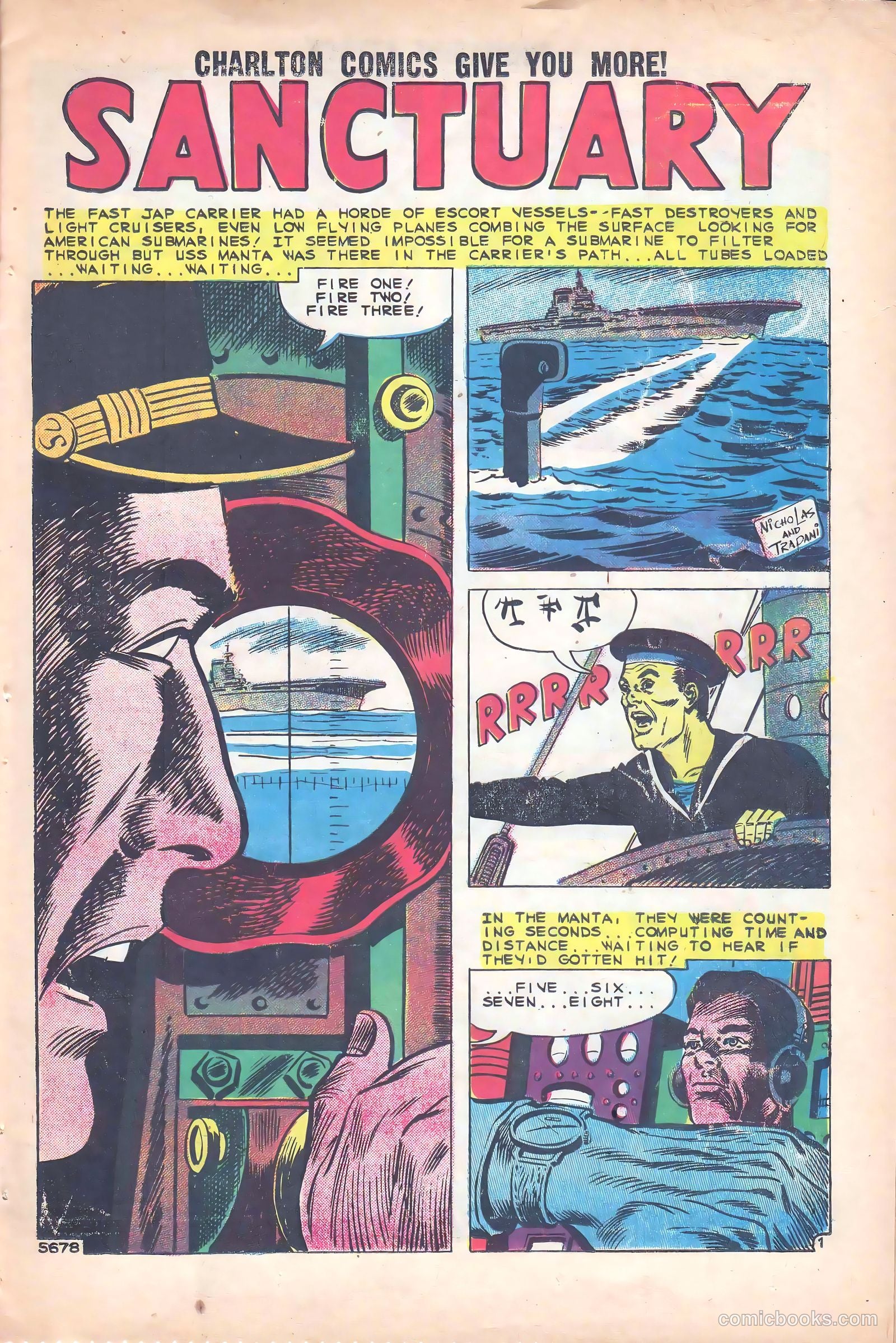 Submarine Attack #19 (1959) — page 11 of 37
