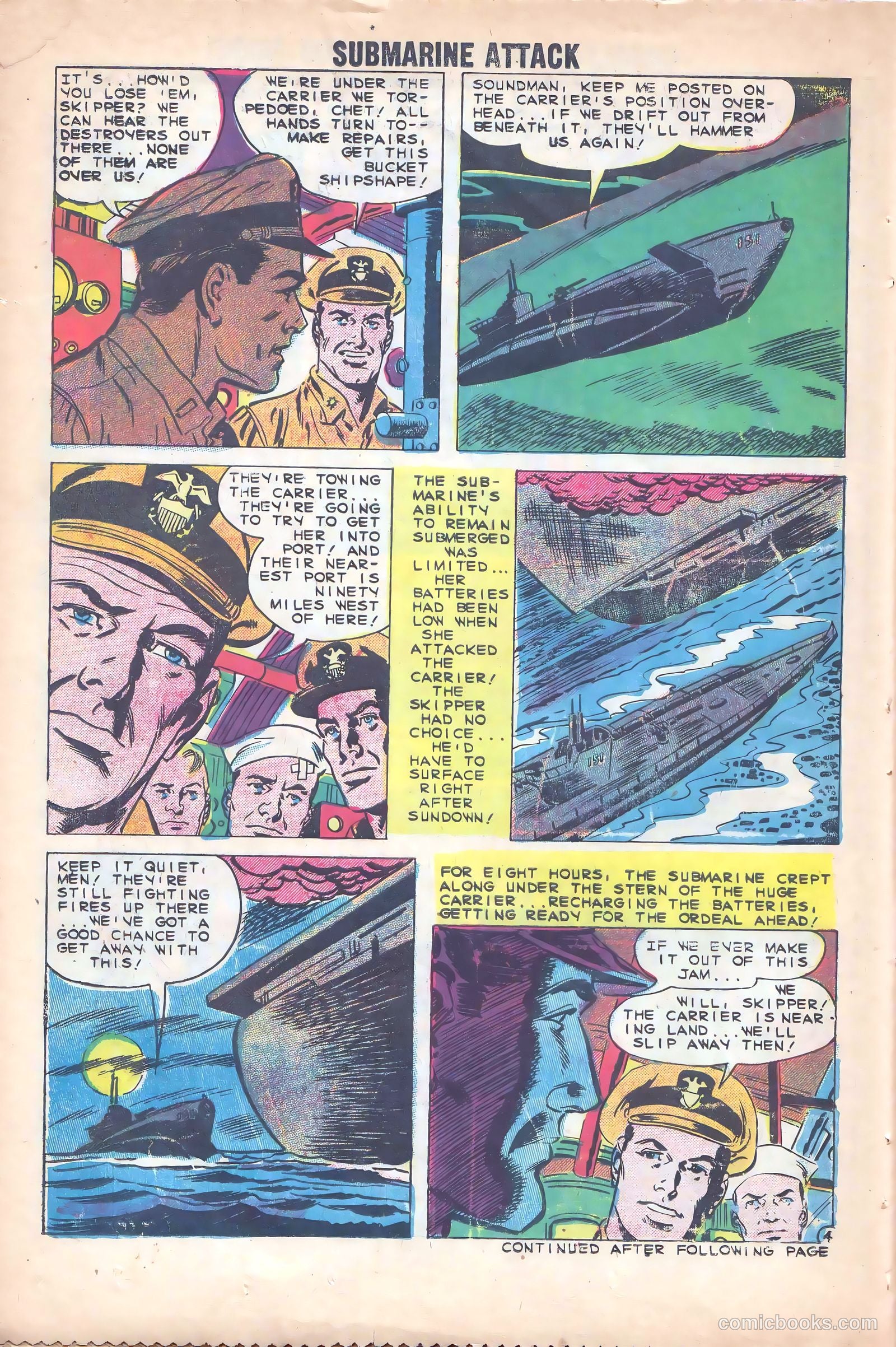 Submarine Attack #19 (1959) — page 14 of 37