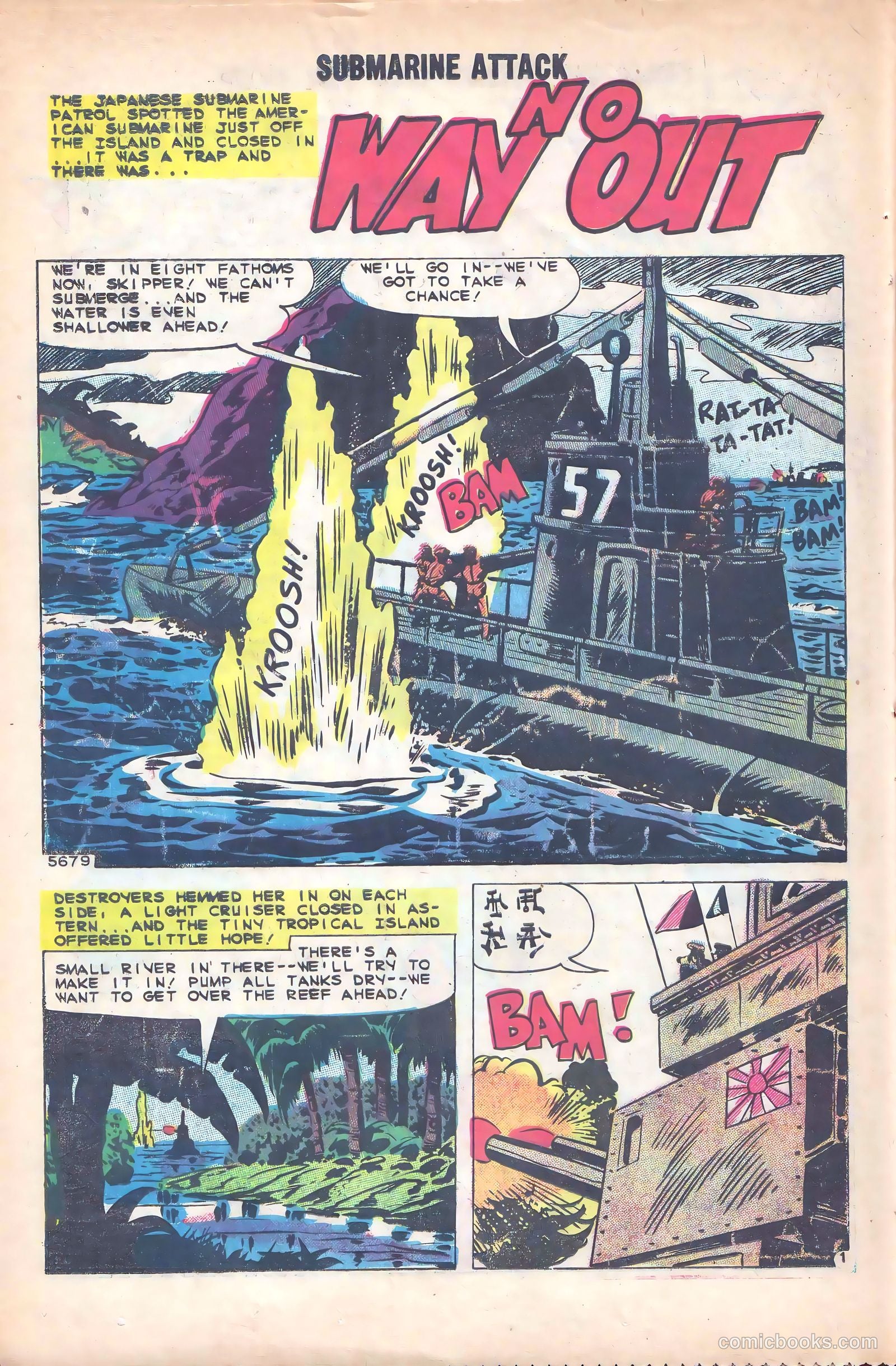 Submarine Attack #19 (1959) — page 18 of 37