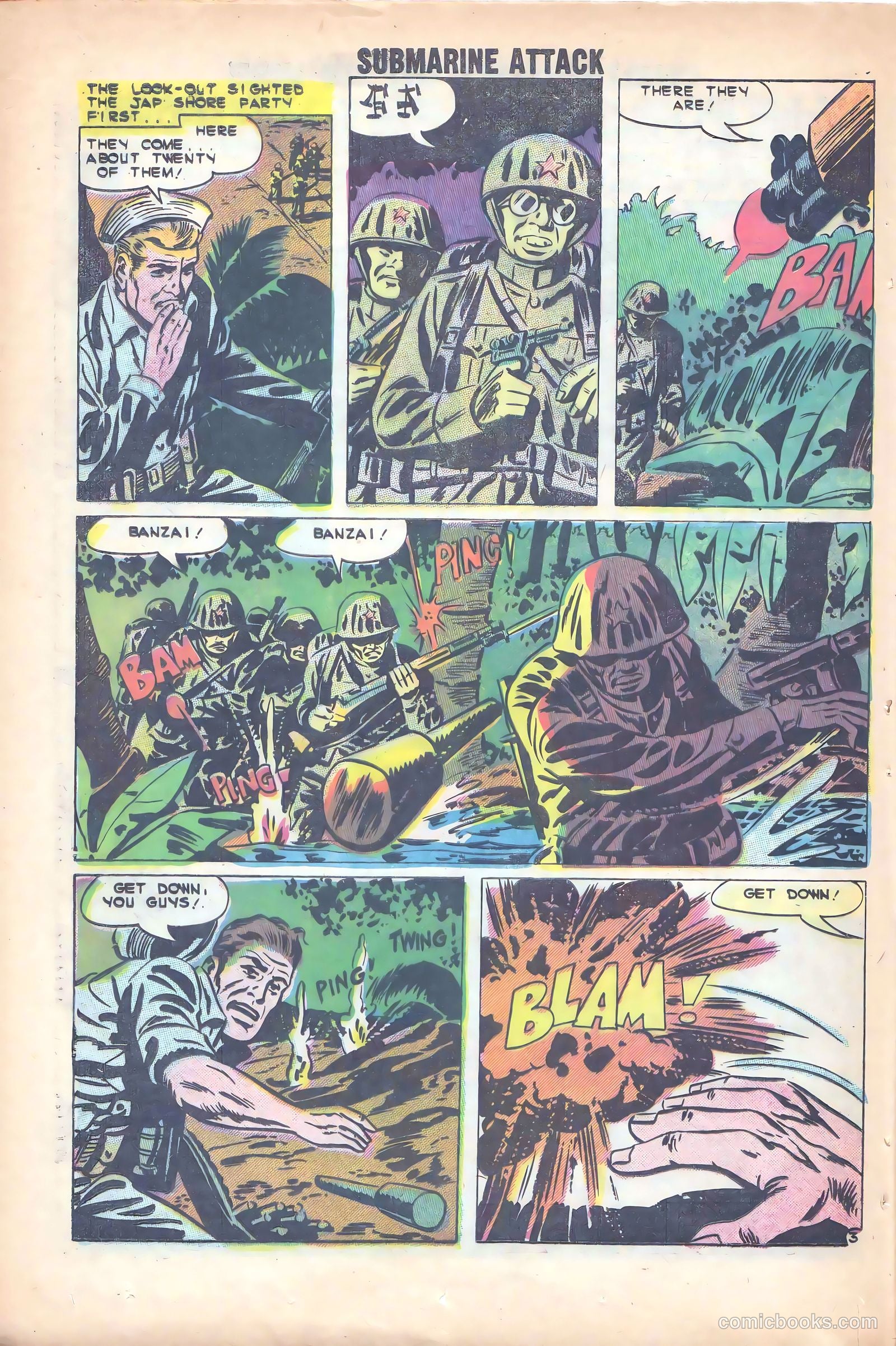 Submarine Attack #19 (1959) — page 20 of 37