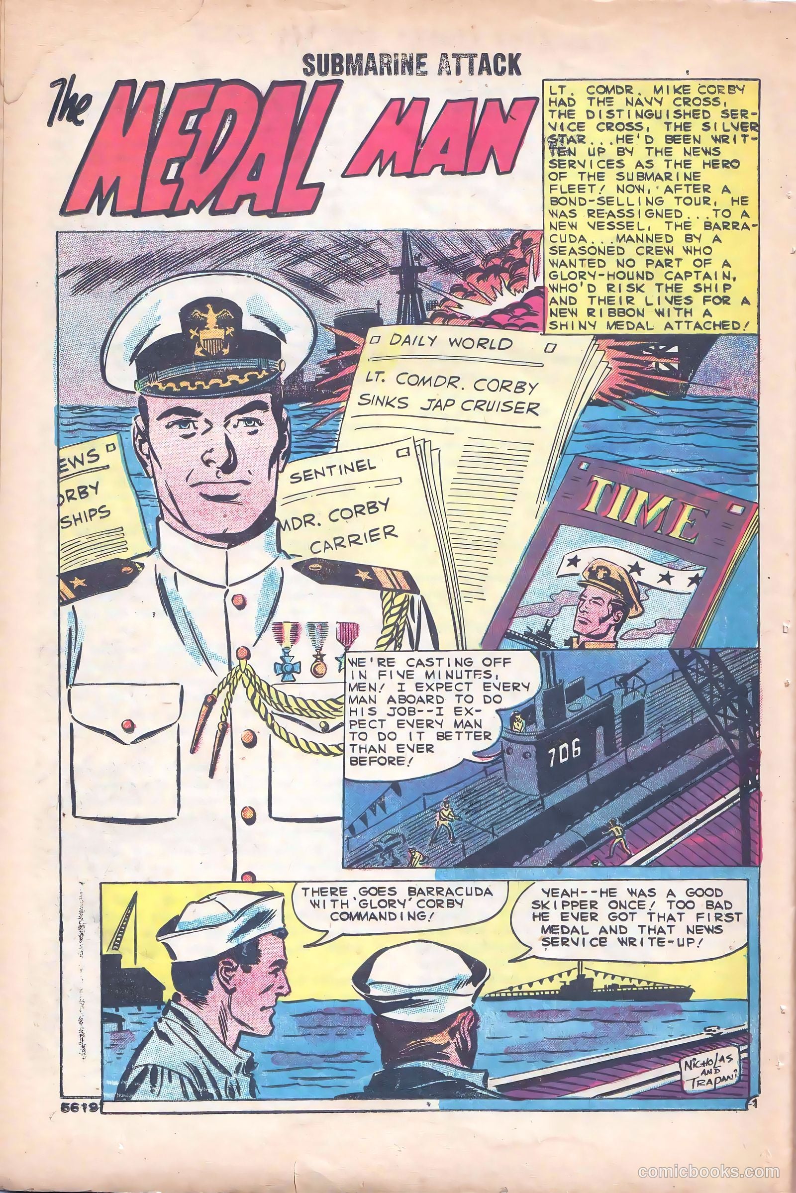 Submarine Attack #19 (1959) — page 26 of 37