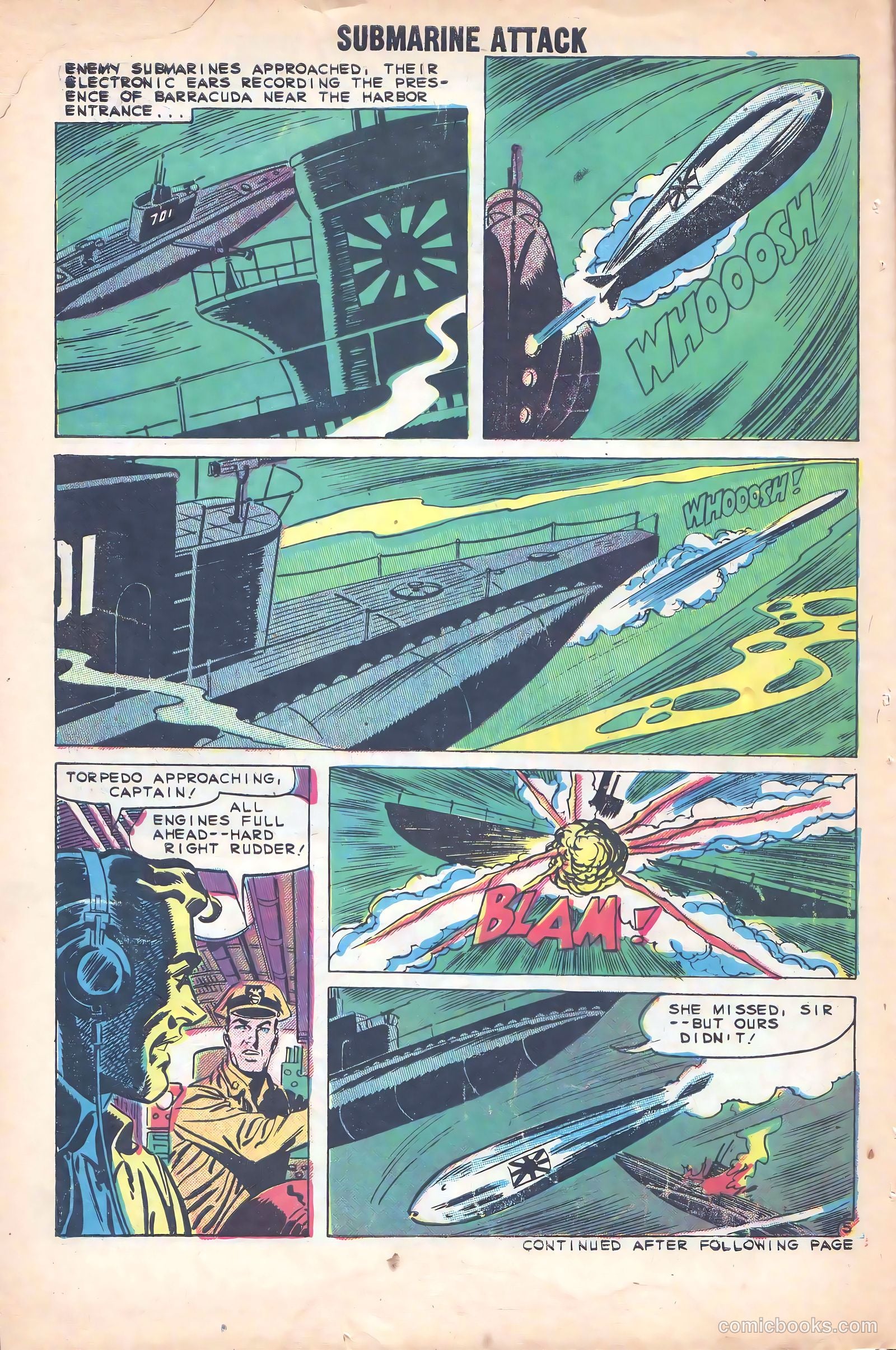 Submarine Attack #19 (1959) — page 30 of 37