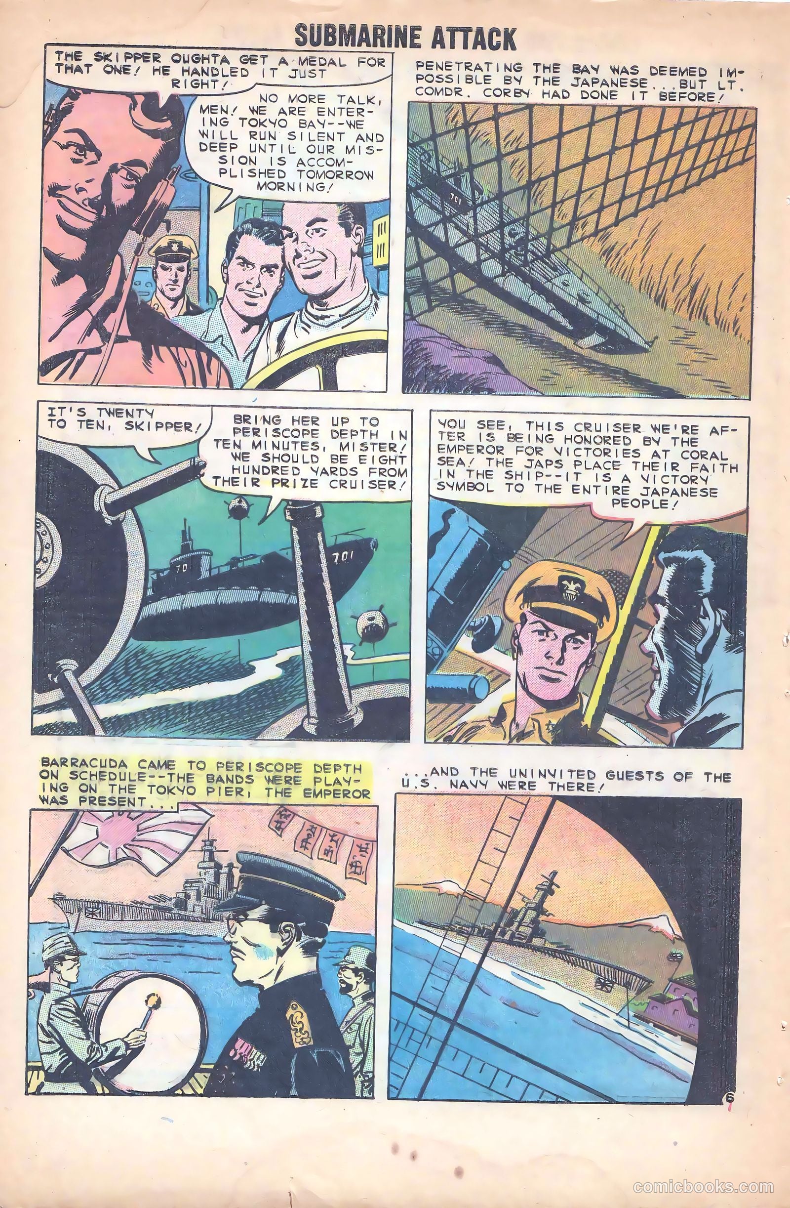 Submarine Attack #19 (1959) — page 32 of 37