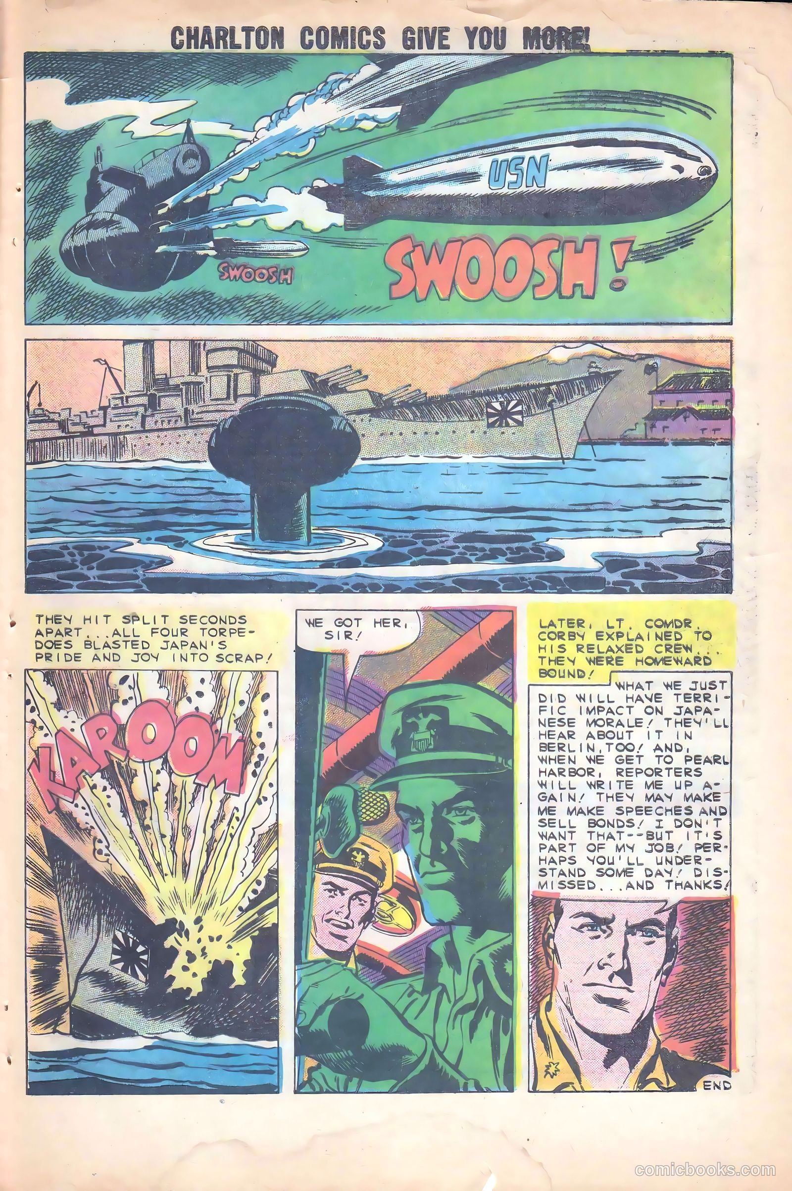 Submarine Attack #19 (1959) — page 33 of 37