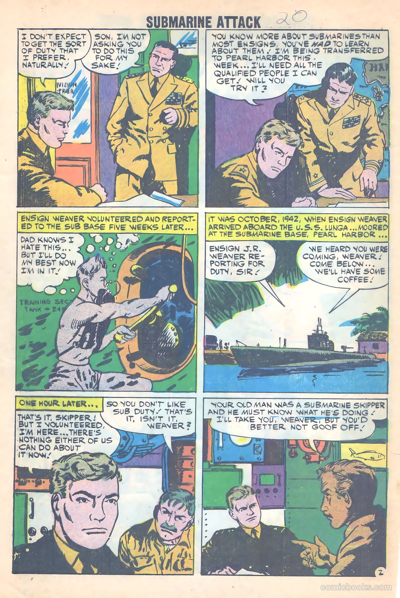 Submarine Attack #20 (1960) — page 5 of 37
