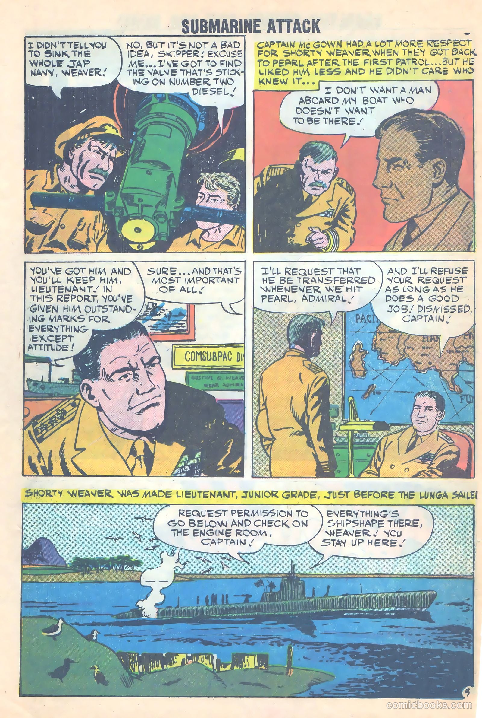 Submarine Attack #20 (1960) — page 9 of 37