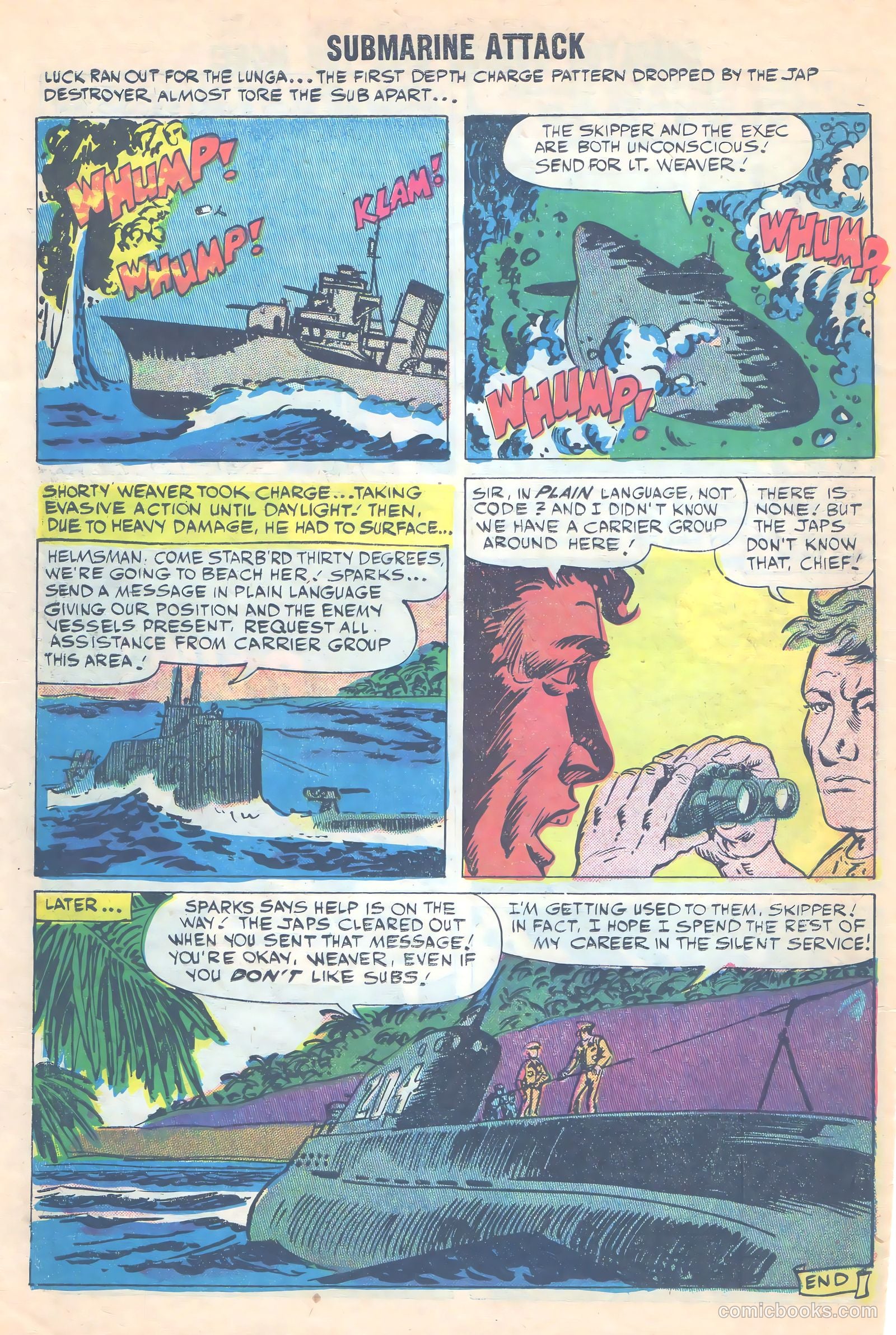 Submarine Attack #20 (1960) — page 11 of 37