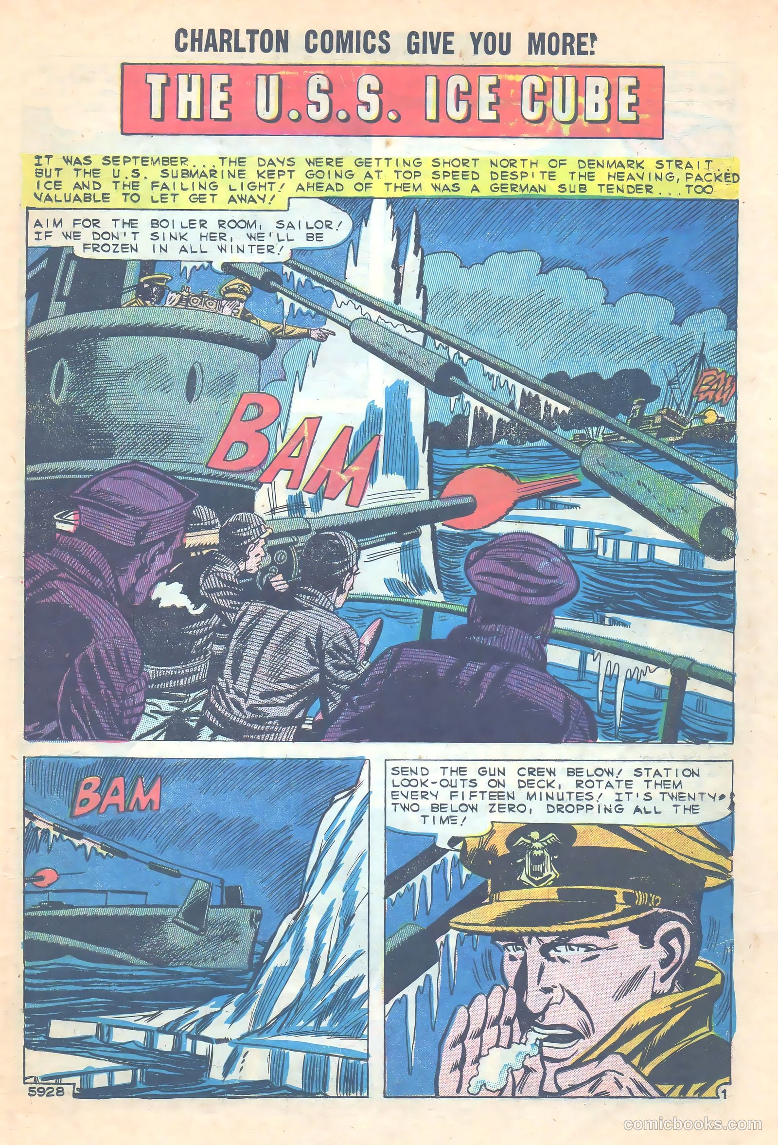 Submarine Attack #20 (1960) — page 12 of 37