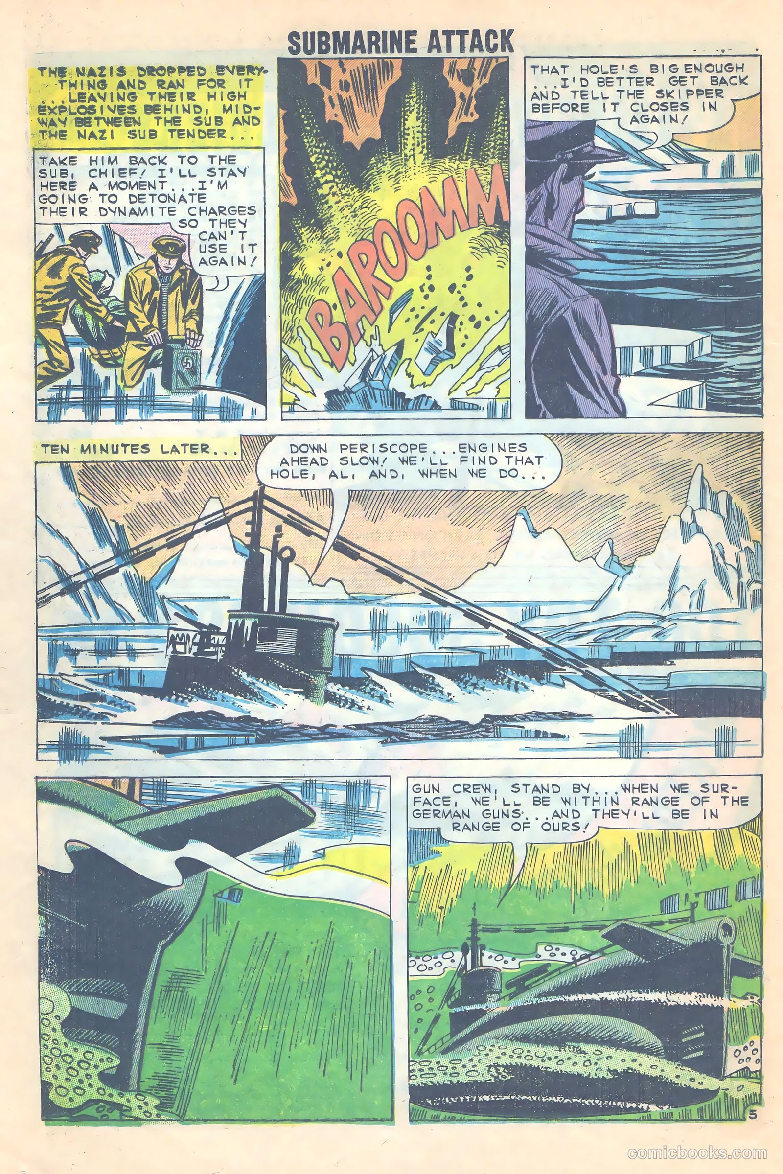 Submarine Attack #20 (1960) — page 17 of 37