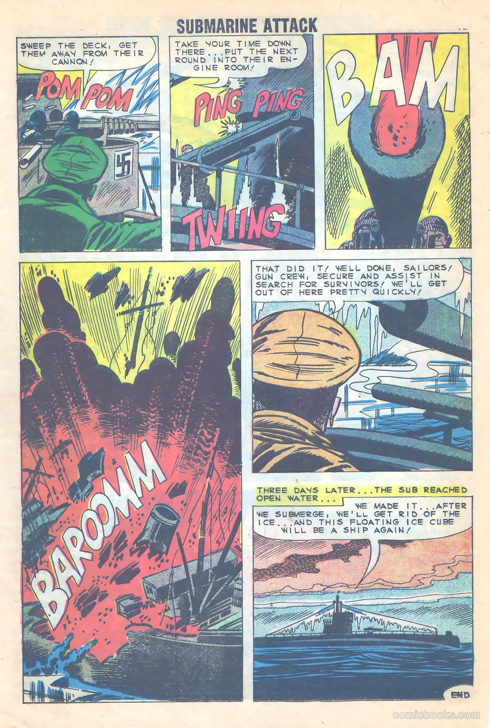 Submarine Attack #20 (1960) — page 19 of 37