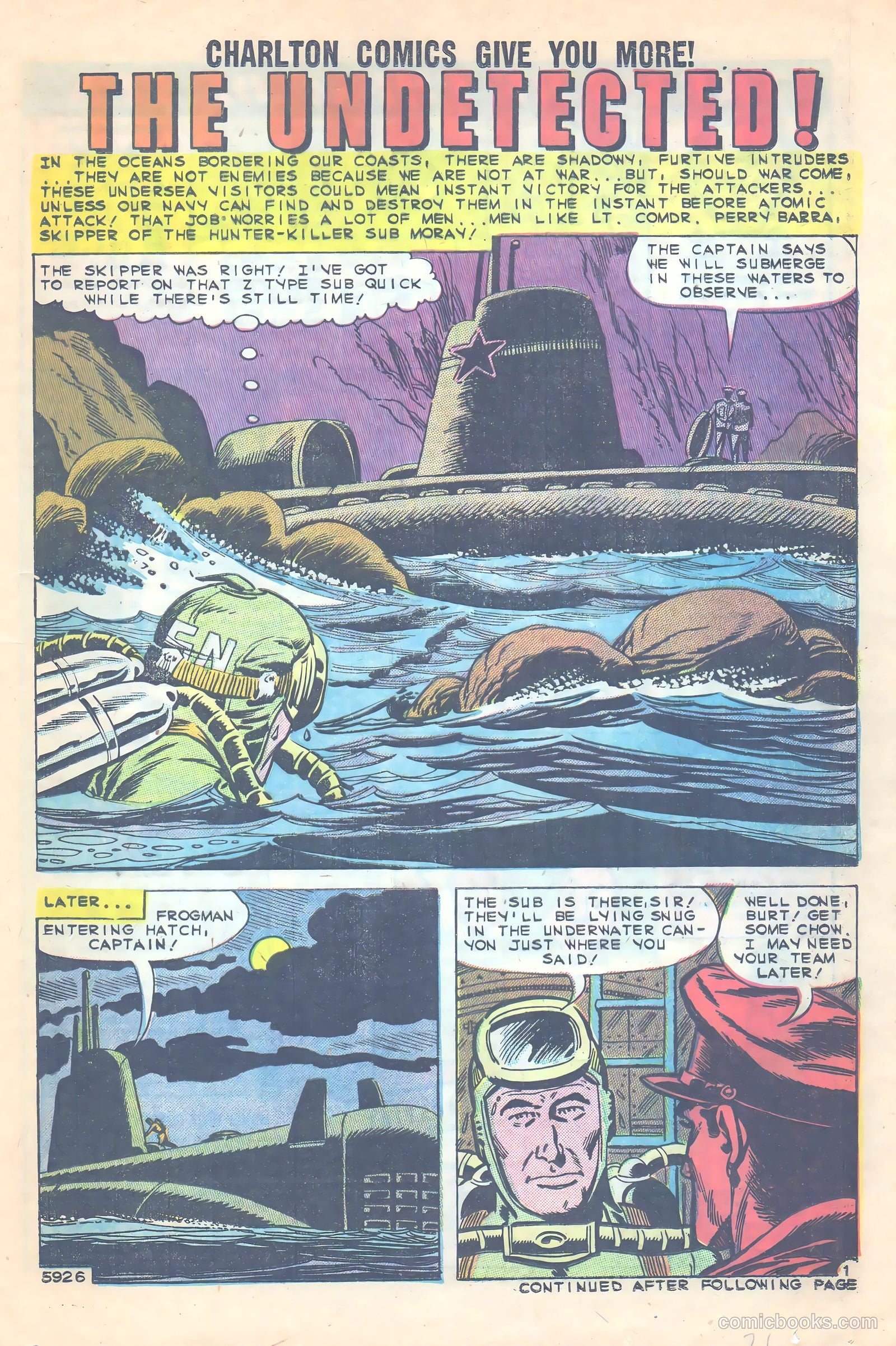 Submarine Attack #20 (1960) — page 22 of 37