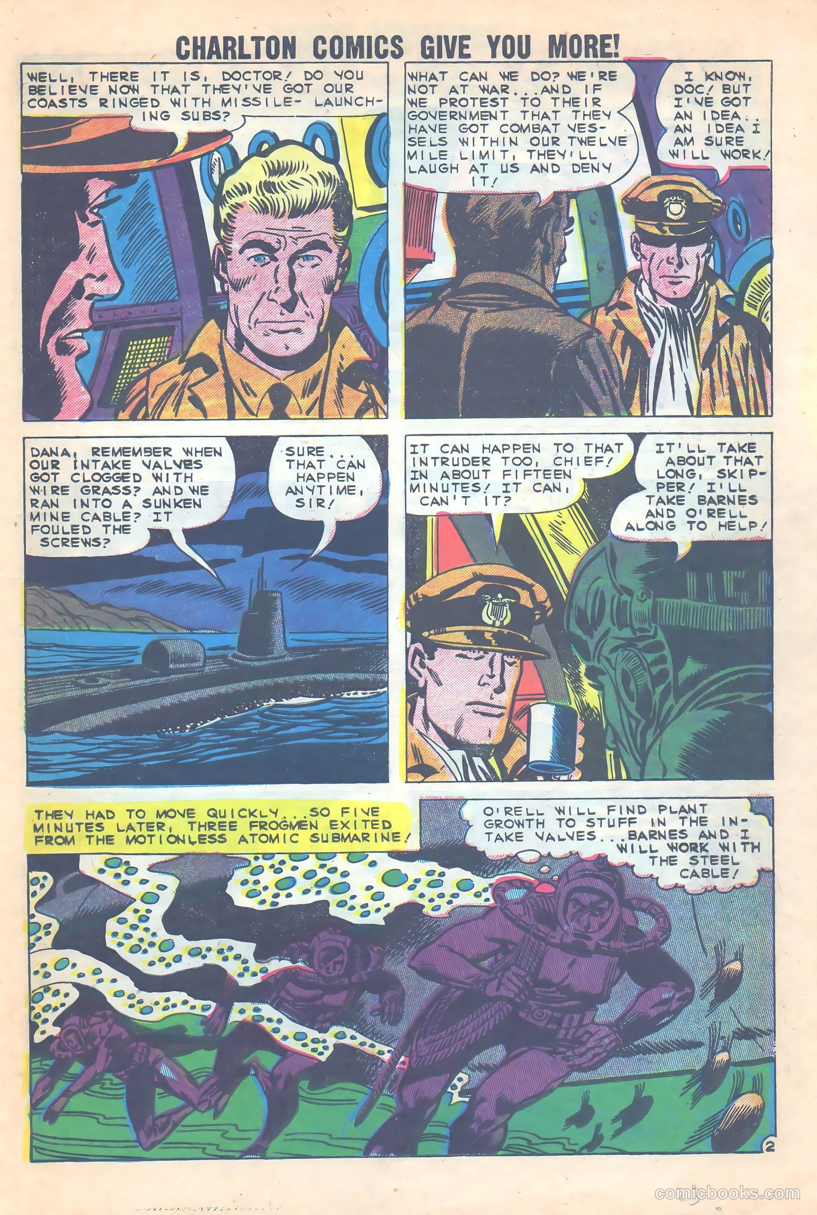 Submarine Attack #20 (1960) — page 24 of 37