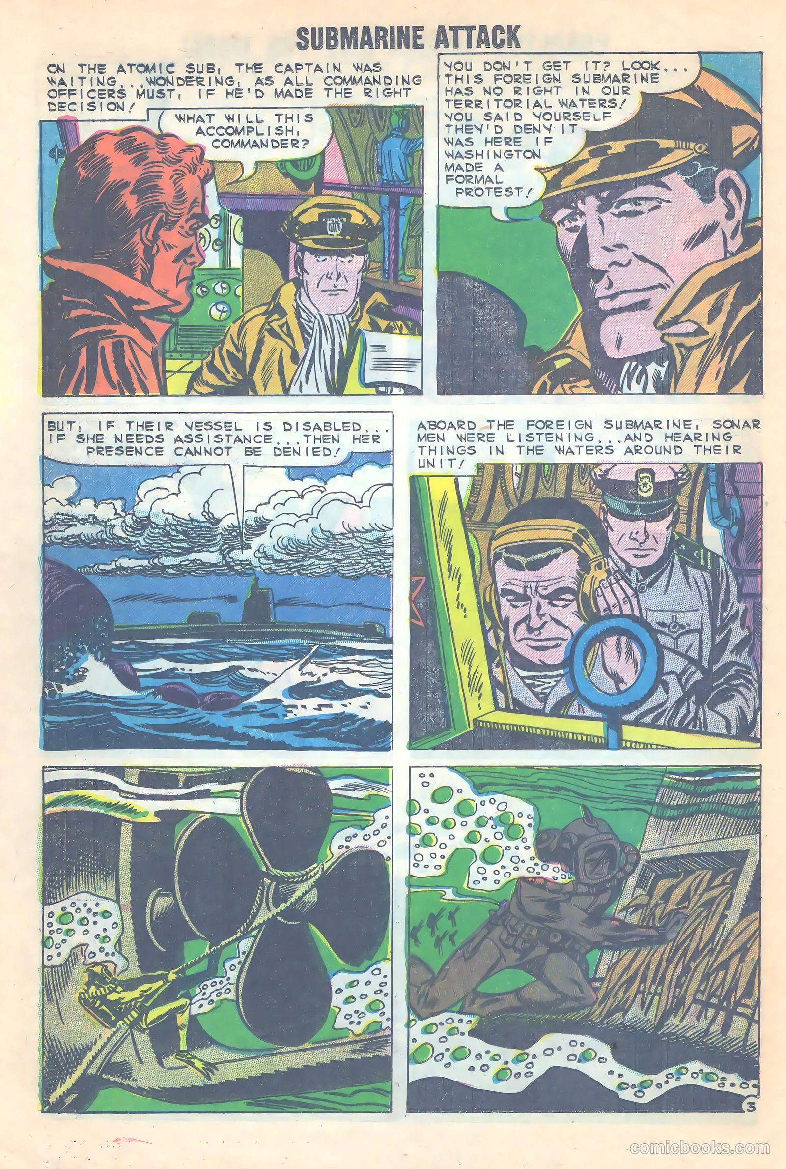 Submarine Attack #20 (1960) — page 25 of 37