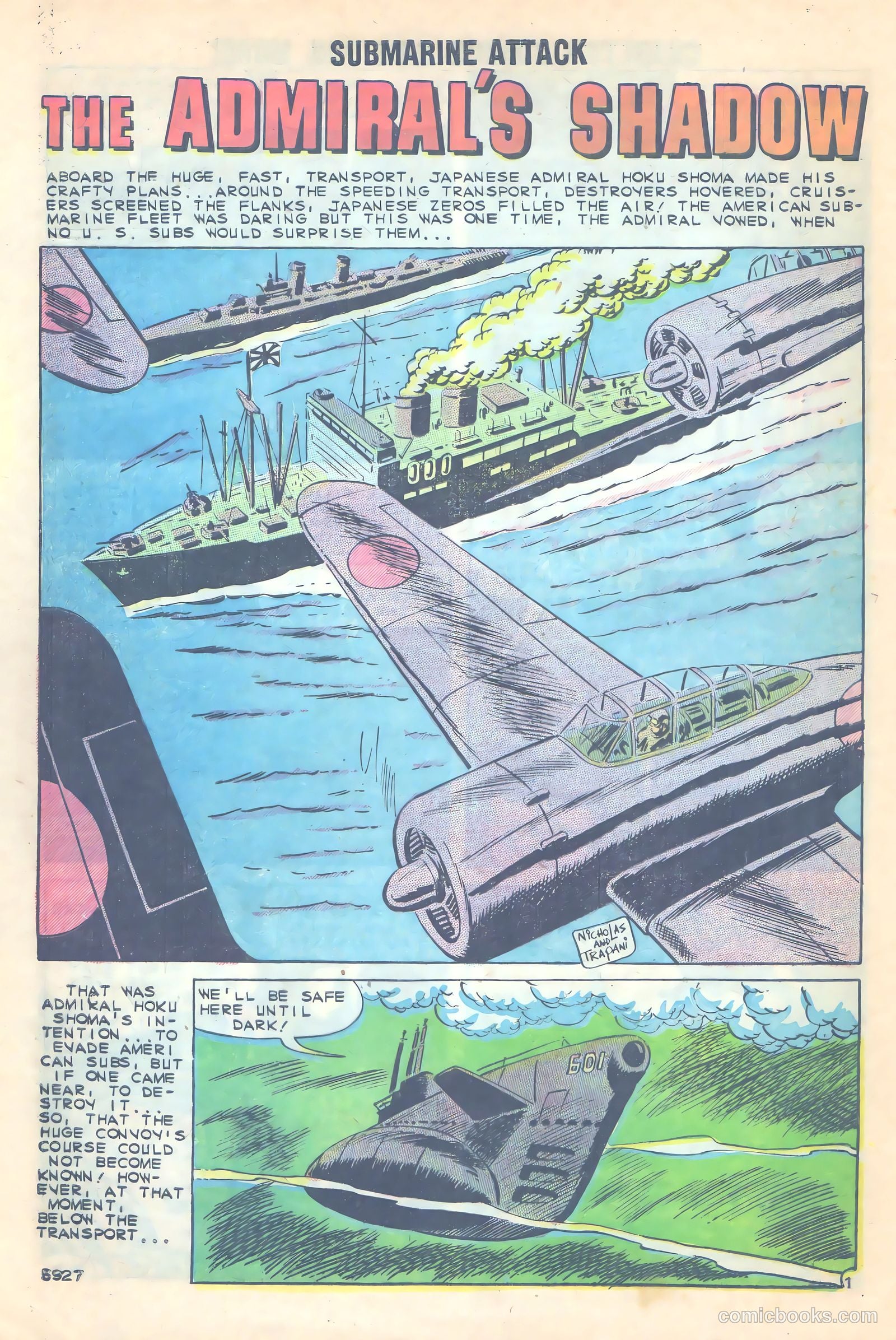 Submarine Attack #20 (1960) — page 29 of 37
