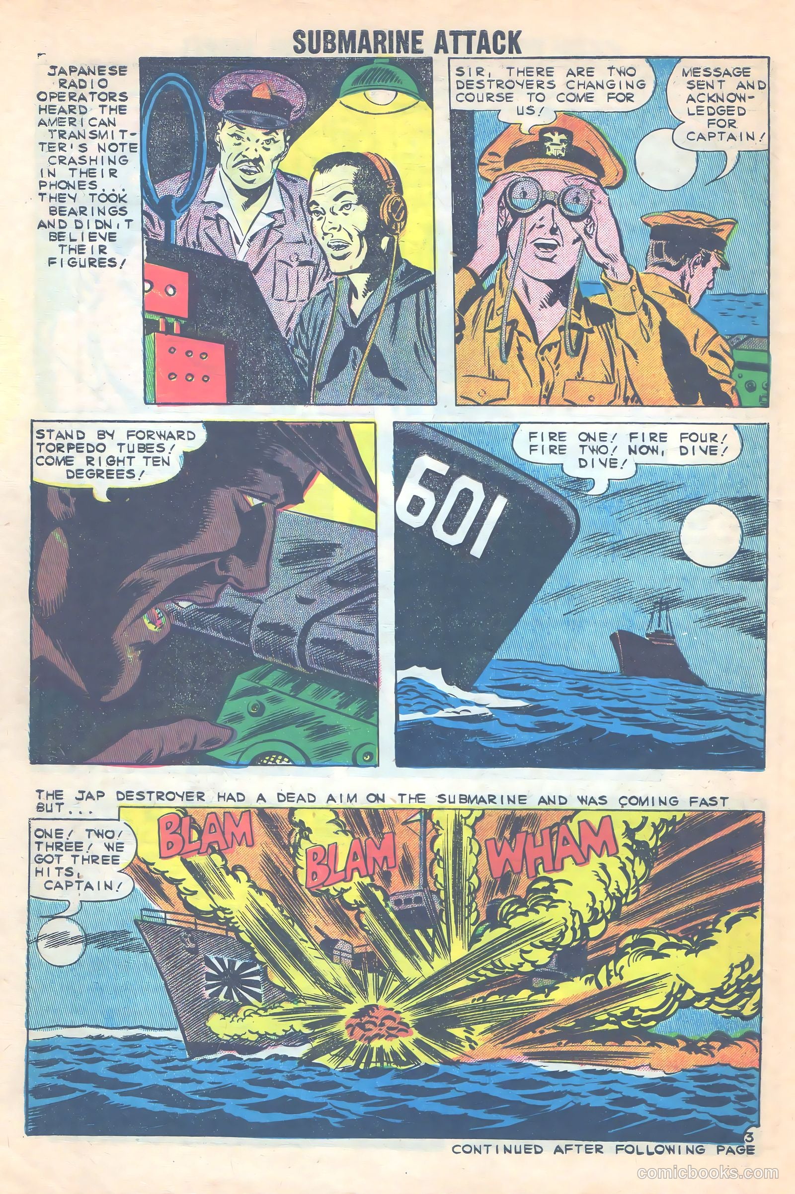 Submarine Attack #20 (1960) — page 31 of 37