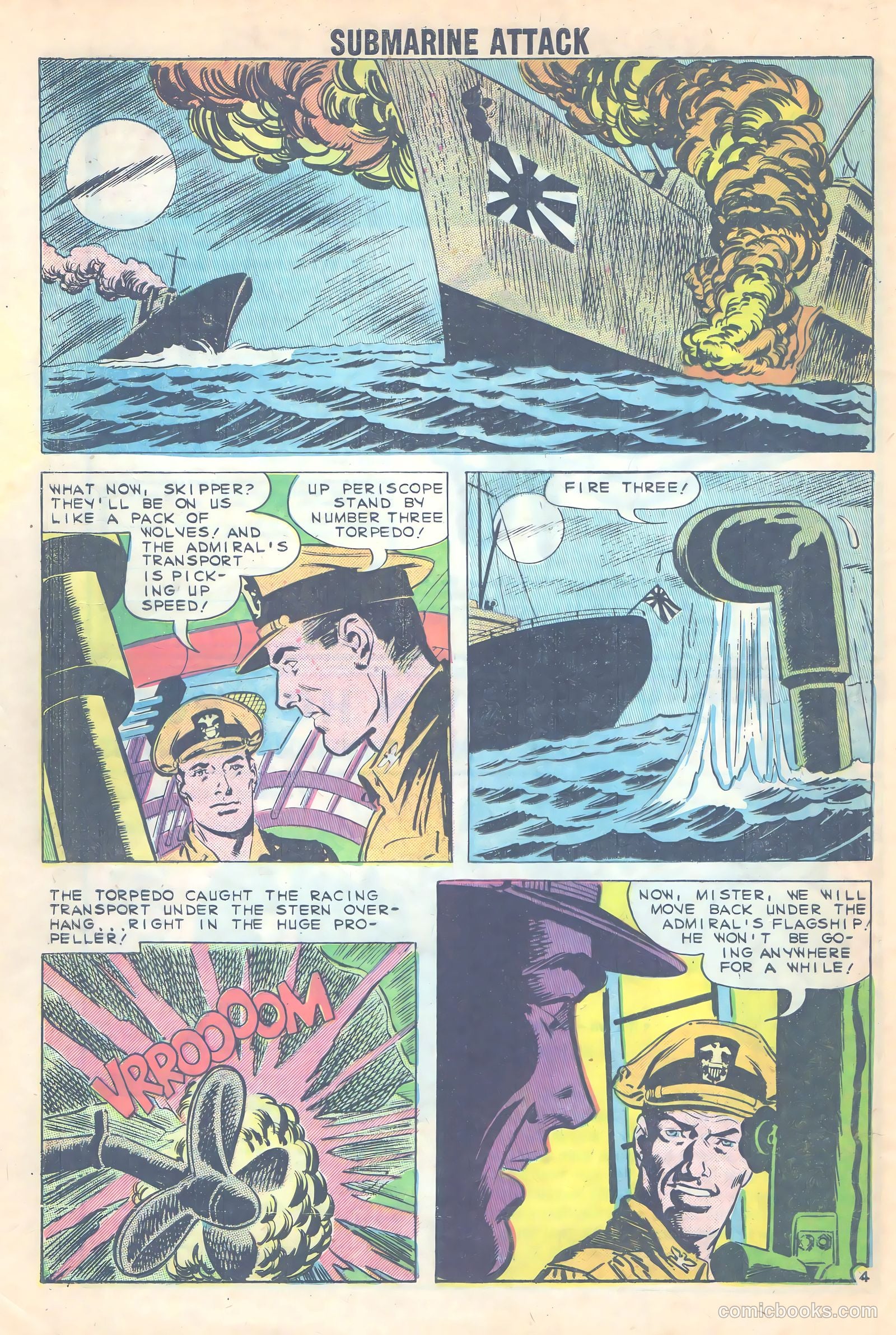 Submarine Attack #20 (1960) — page 33 of 37