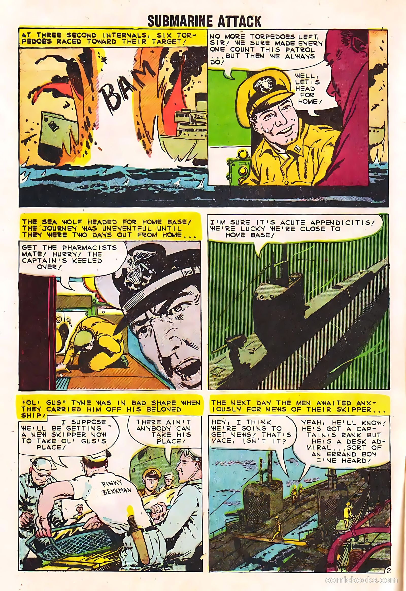 Submarine Attack #21 (1960) — page 4 of 36
