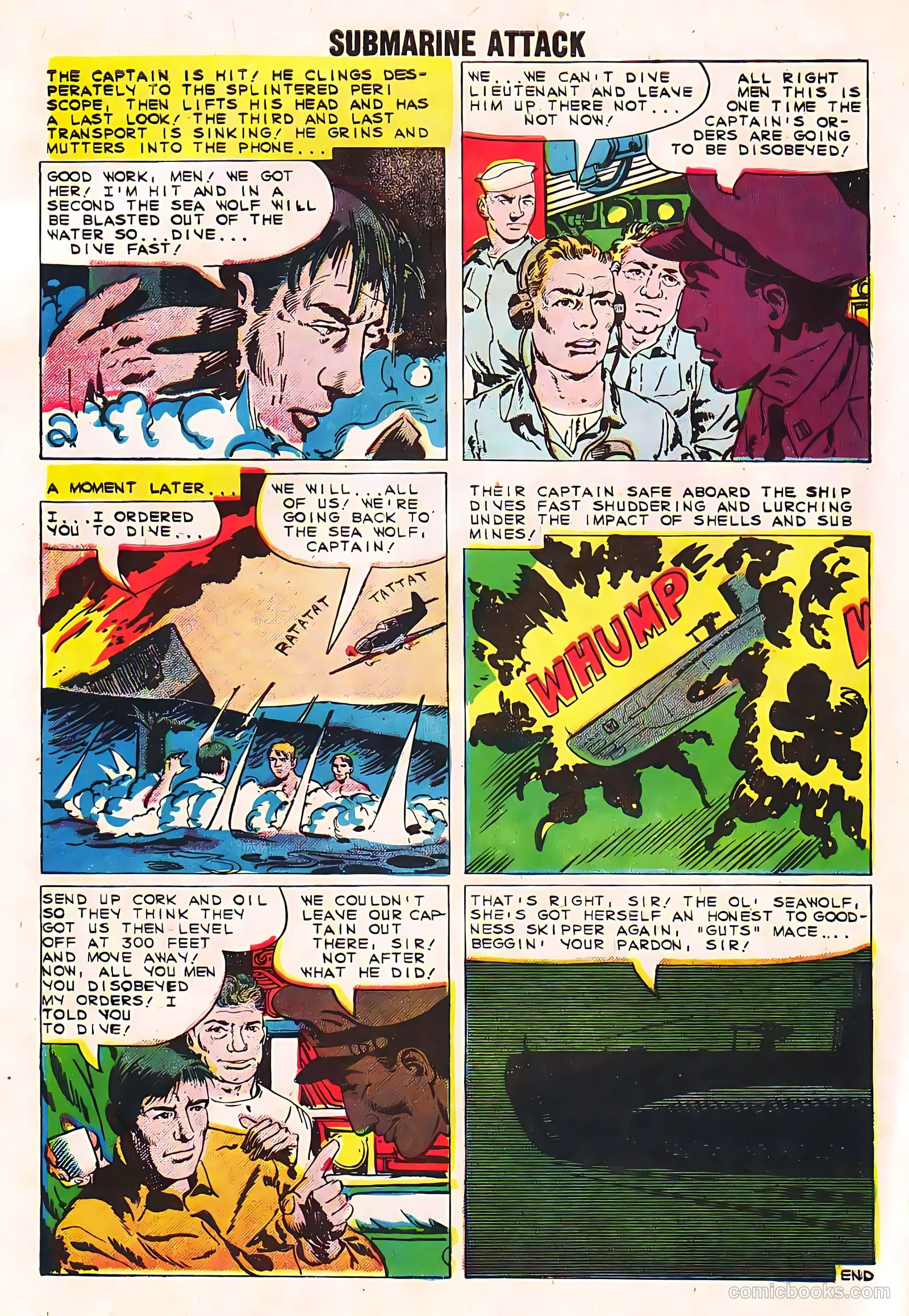Submarine Attack #21 (1960) — page 10 of 36