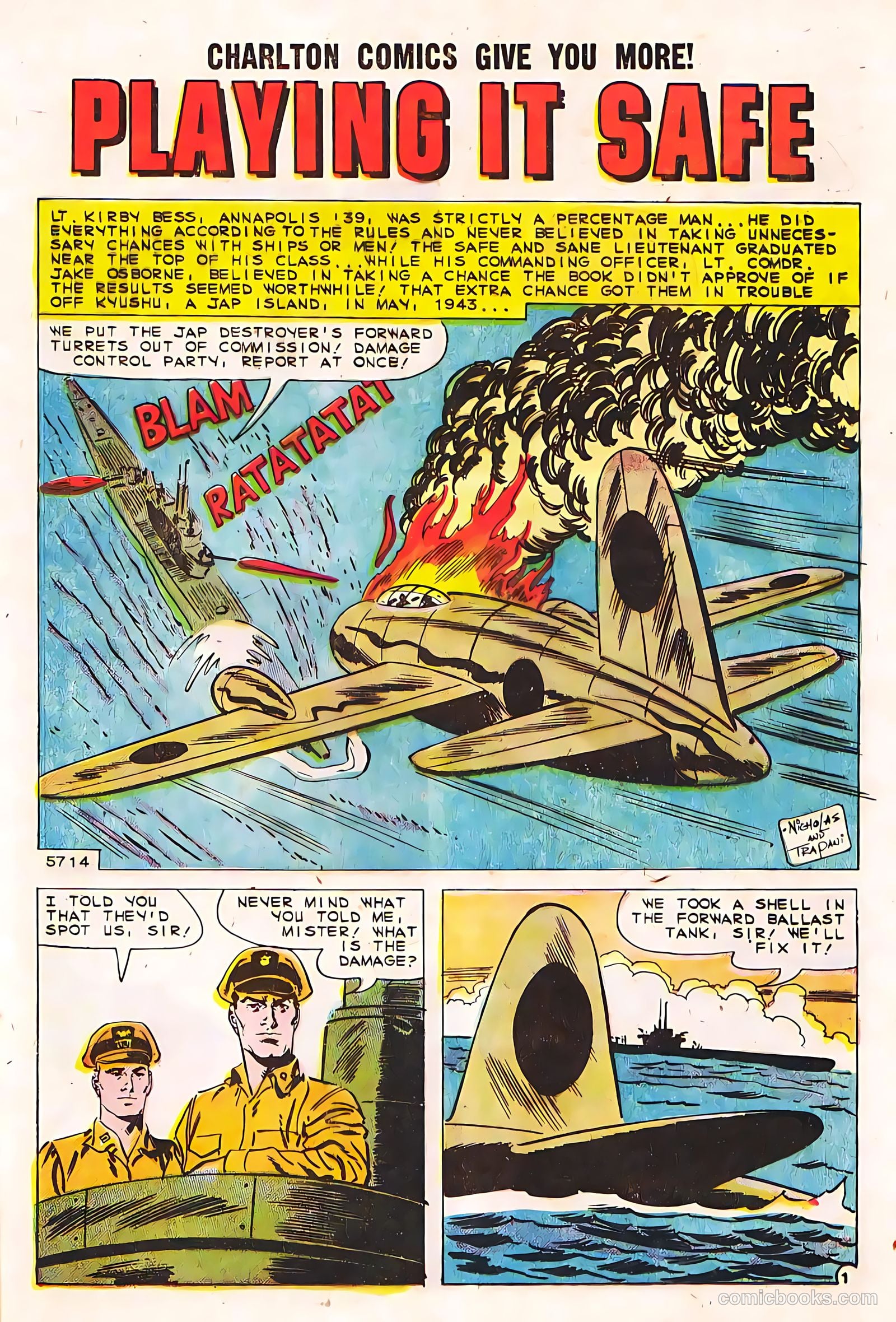 Submarine Attack #21 (1960) — page 13 of 36