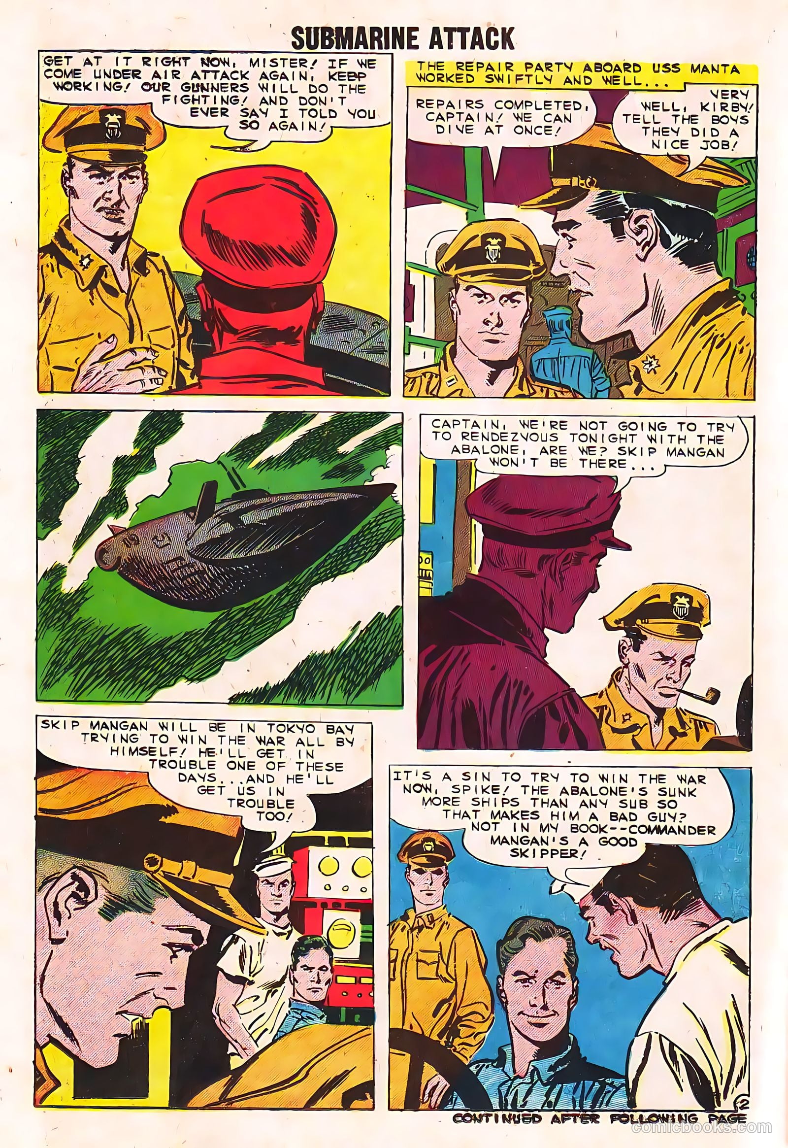 Submarine Attack #21 (1960) — page 14 of 36