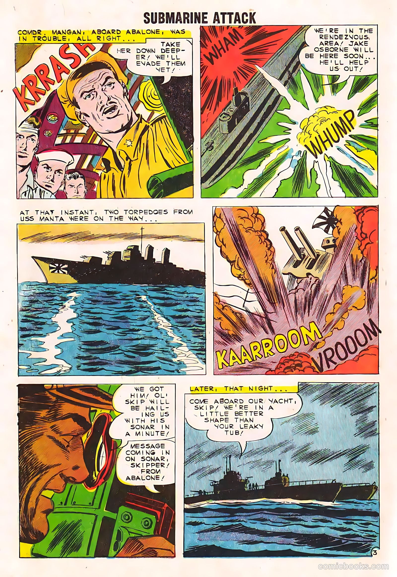 Submarine Attack #21 (1960) — page 16 of 36