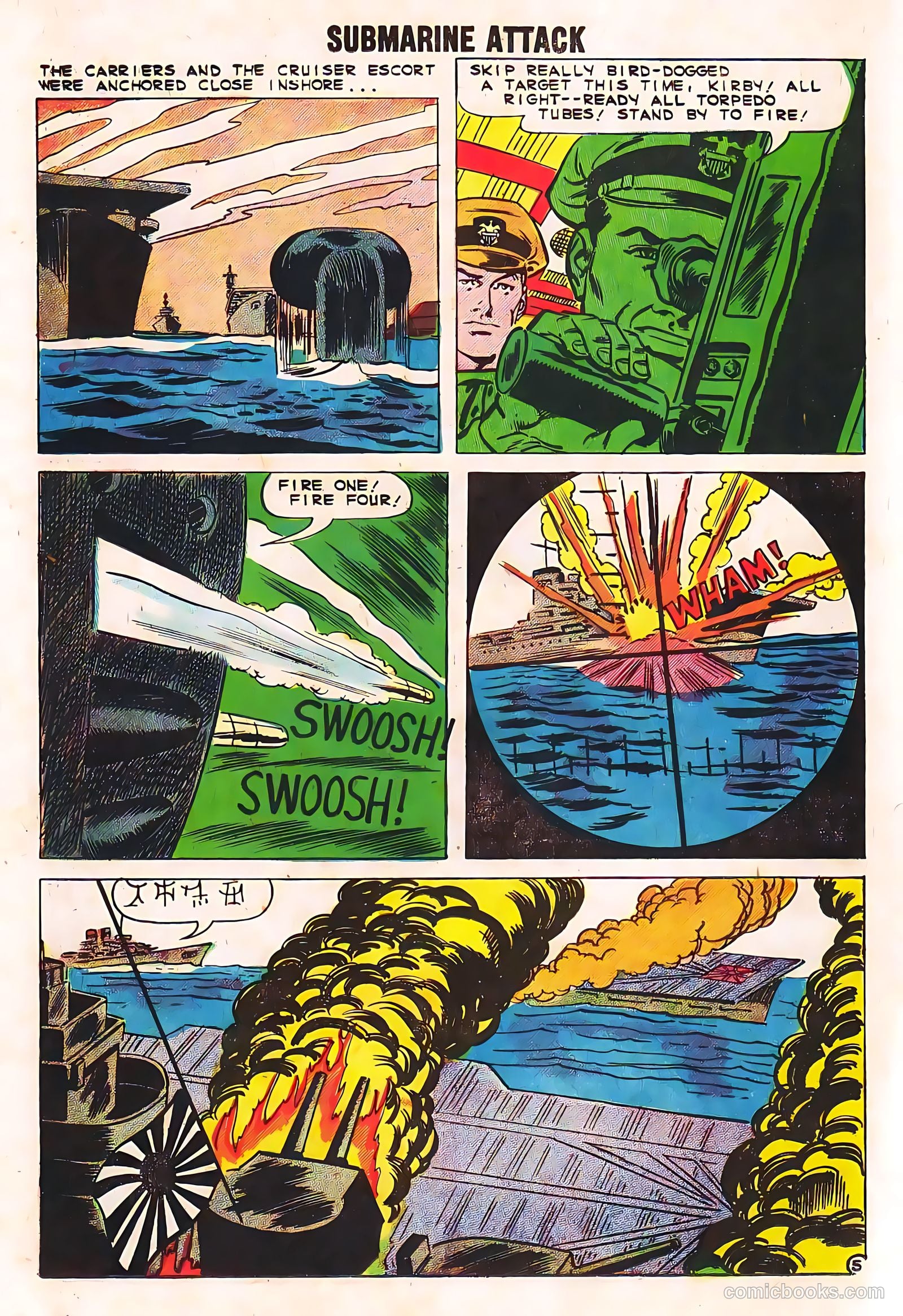 Submarine Attack #21 (1960) — page 18 of 36