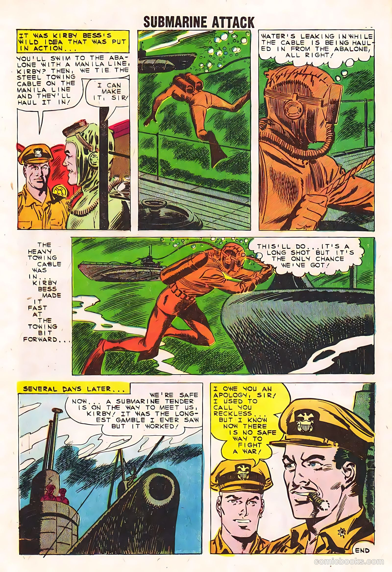 Submarine Attack #21 (1960) — page 20 of 36