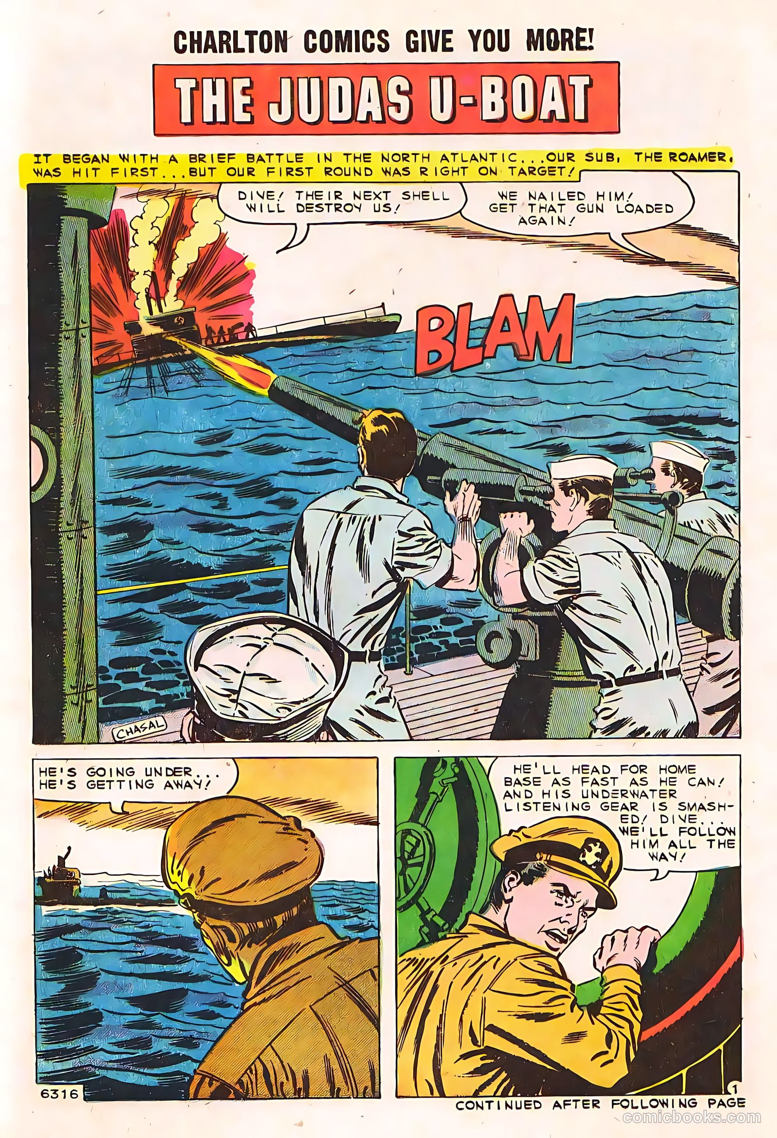 Submarine Attack #21 (1960) — page 21 of 36