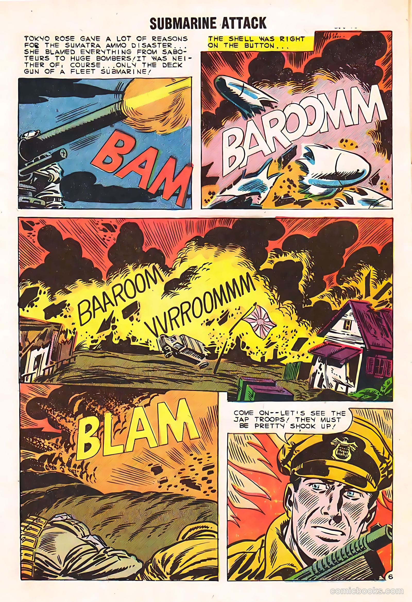Submarine Attack #21 (1960) — page 32 of 36