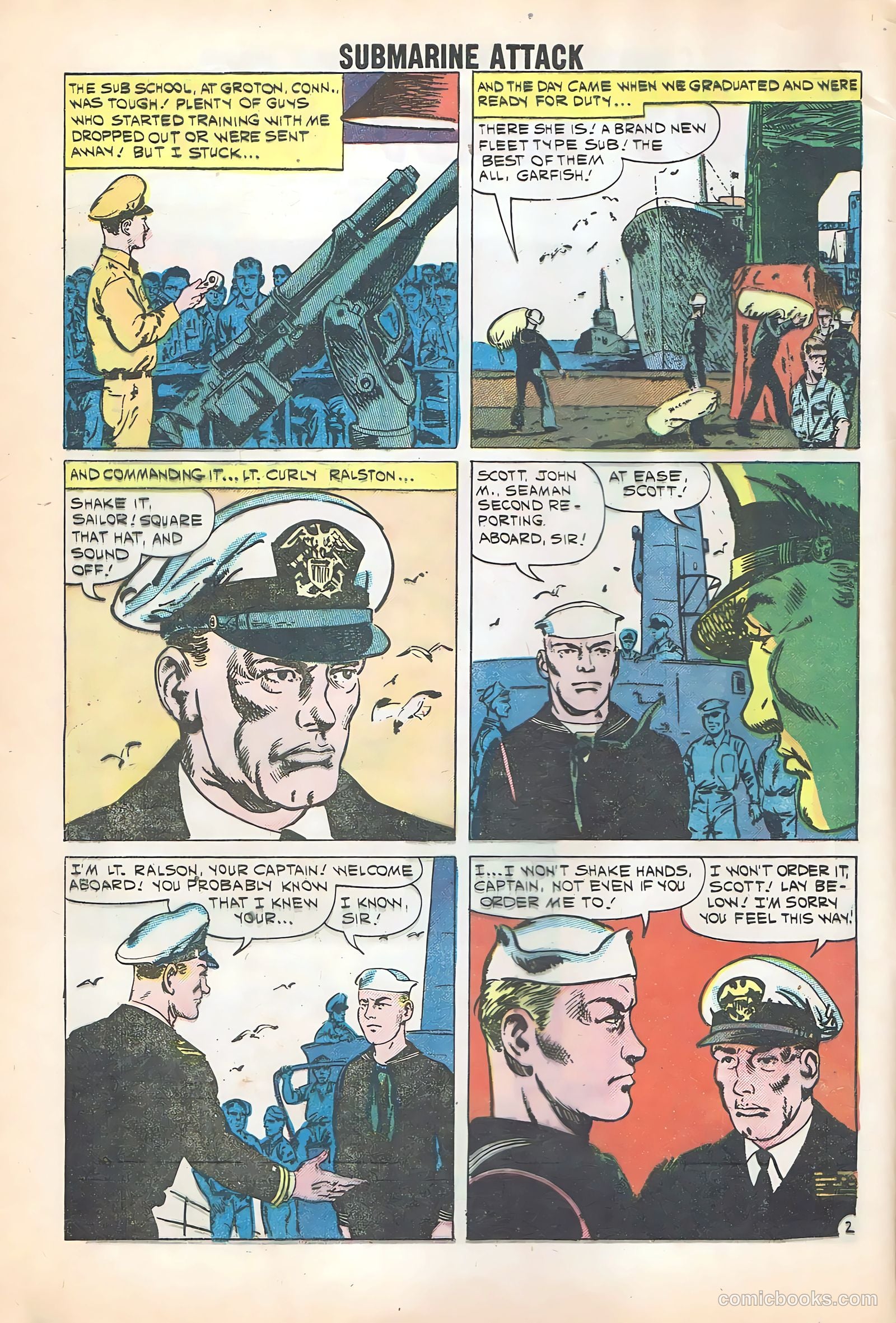 Submarine Attack #23 (1960) — page 4 of 36