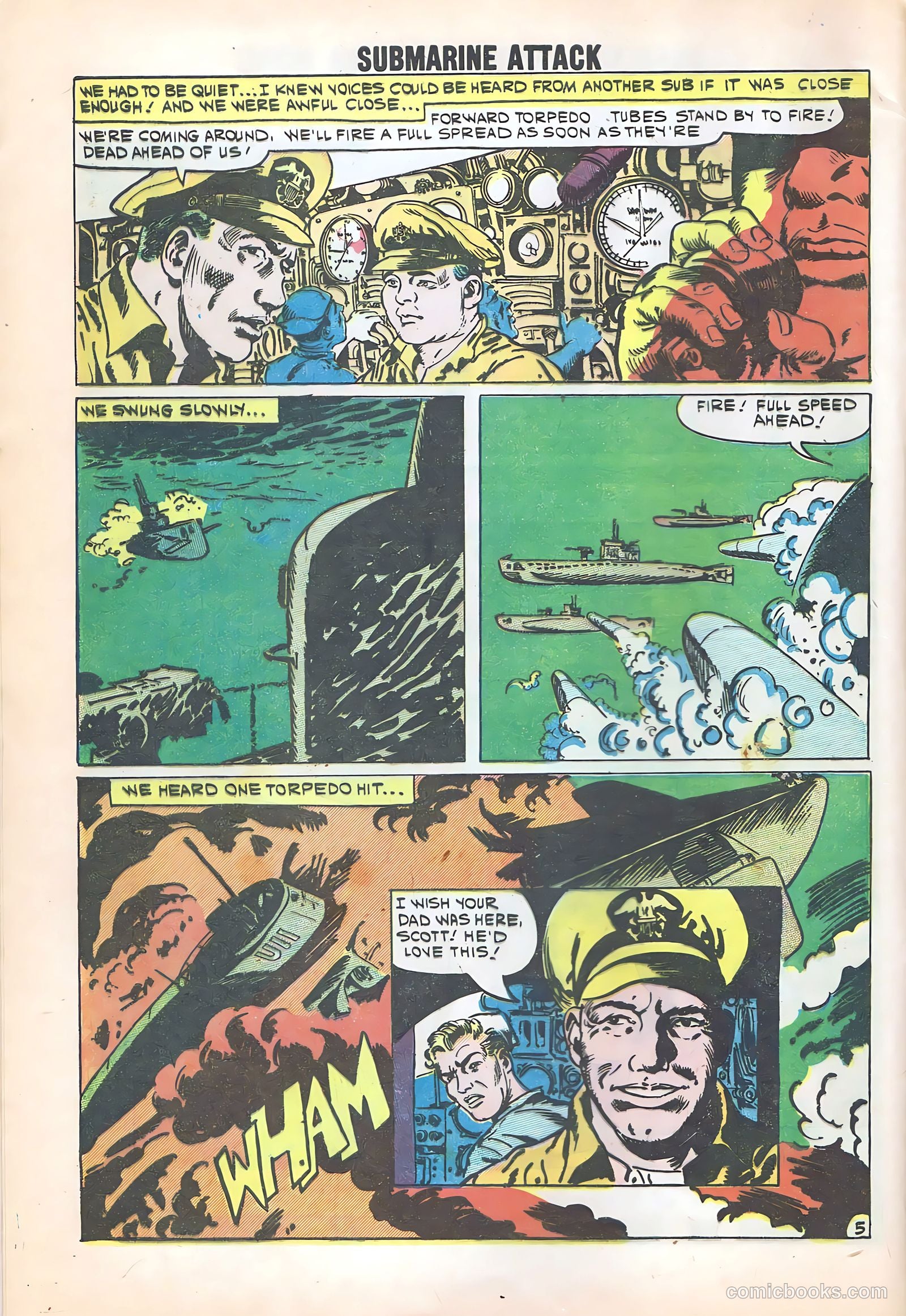 Submarine Attack #23 (1960) — page 8 of 36