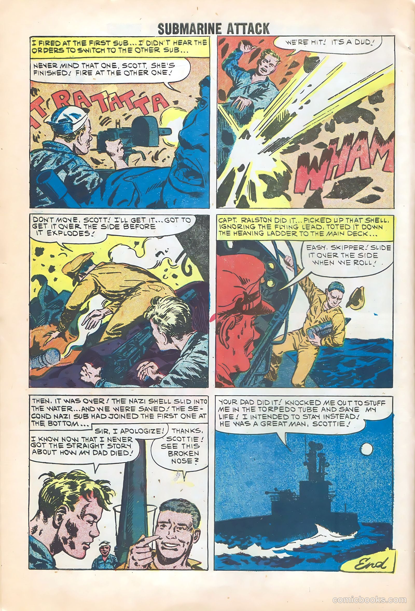 Submarine Attack #23 (1960) — page 10 of 36
