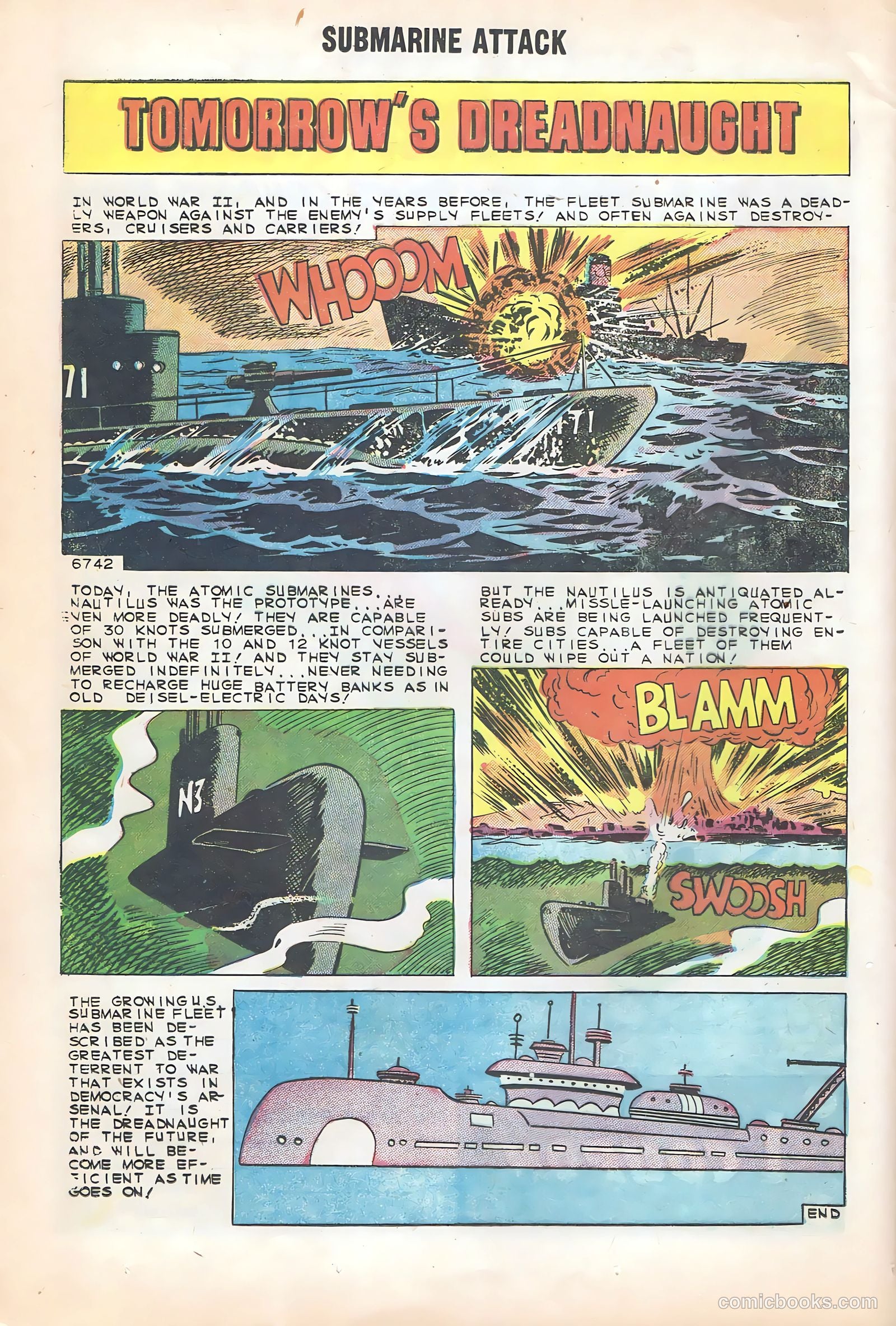 Submarine Attack #23 (1960) — page 12 of 36